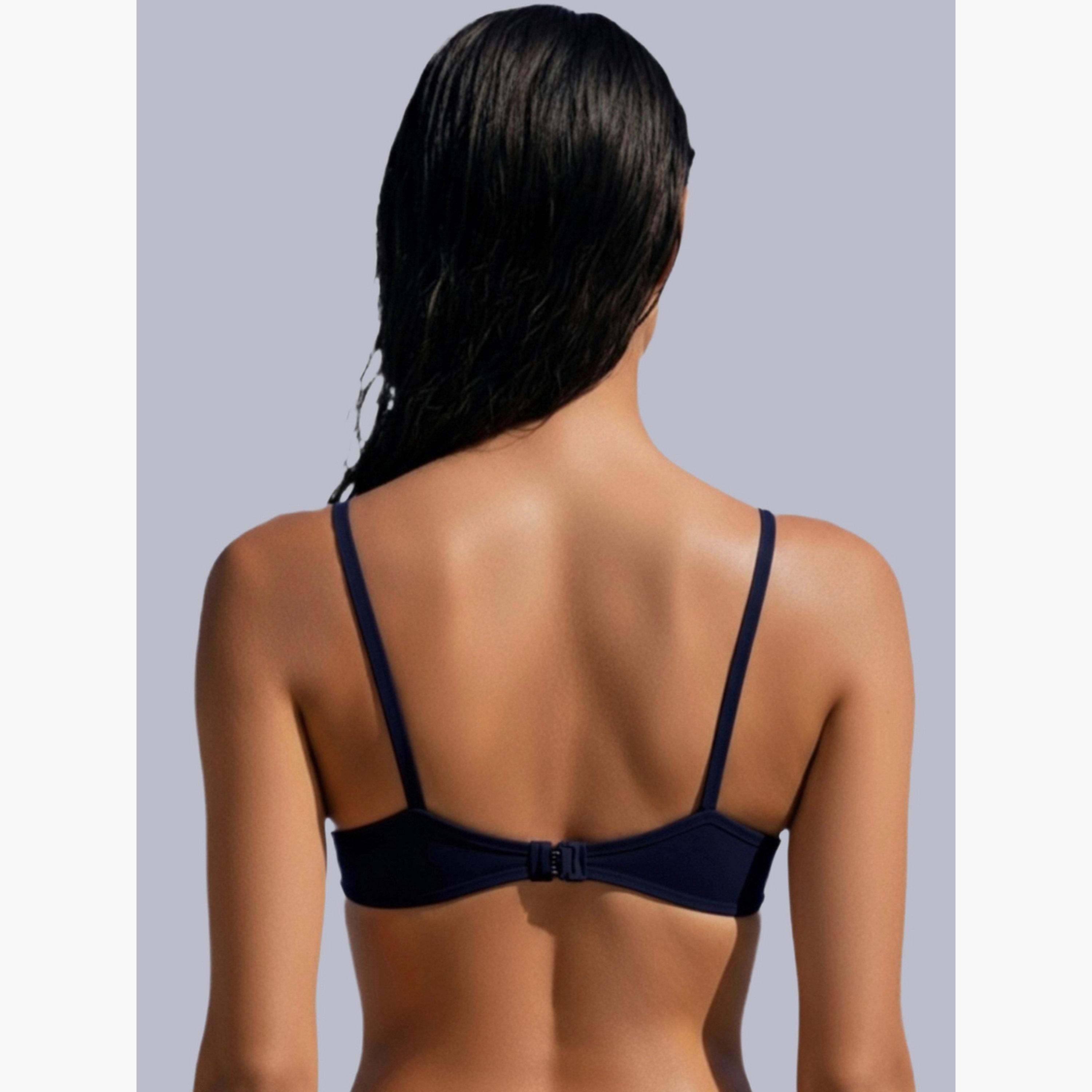 Eden X Styli Black Non-Padded Non Wired Cotton Blend T-Shirt Bra-women-clothing-lingerie-bras-image-3