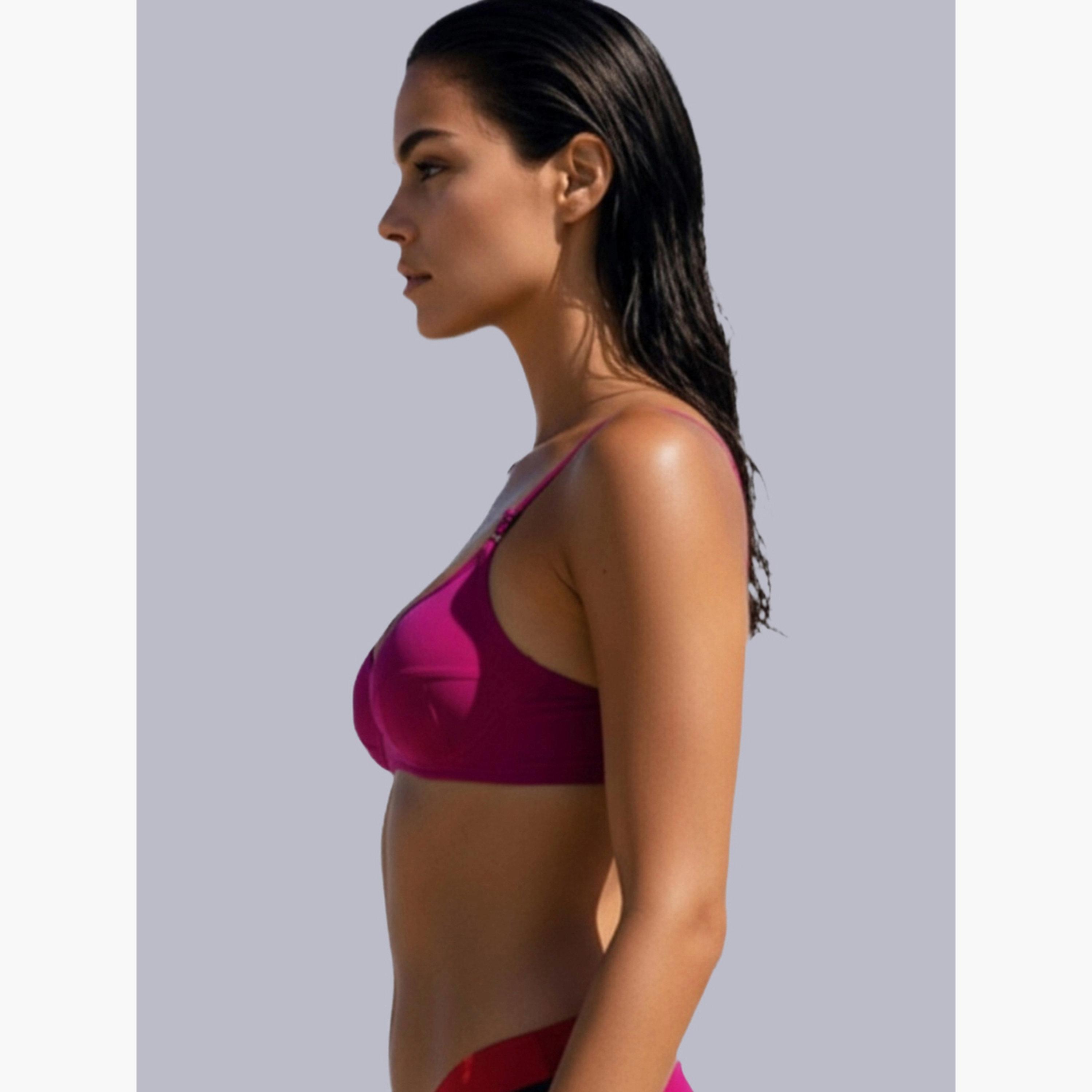 صدرية تيشيرت بمزيج قطن غير مبطنة وبدون أسلاك-women-clothing-lingerie-bras-image-3