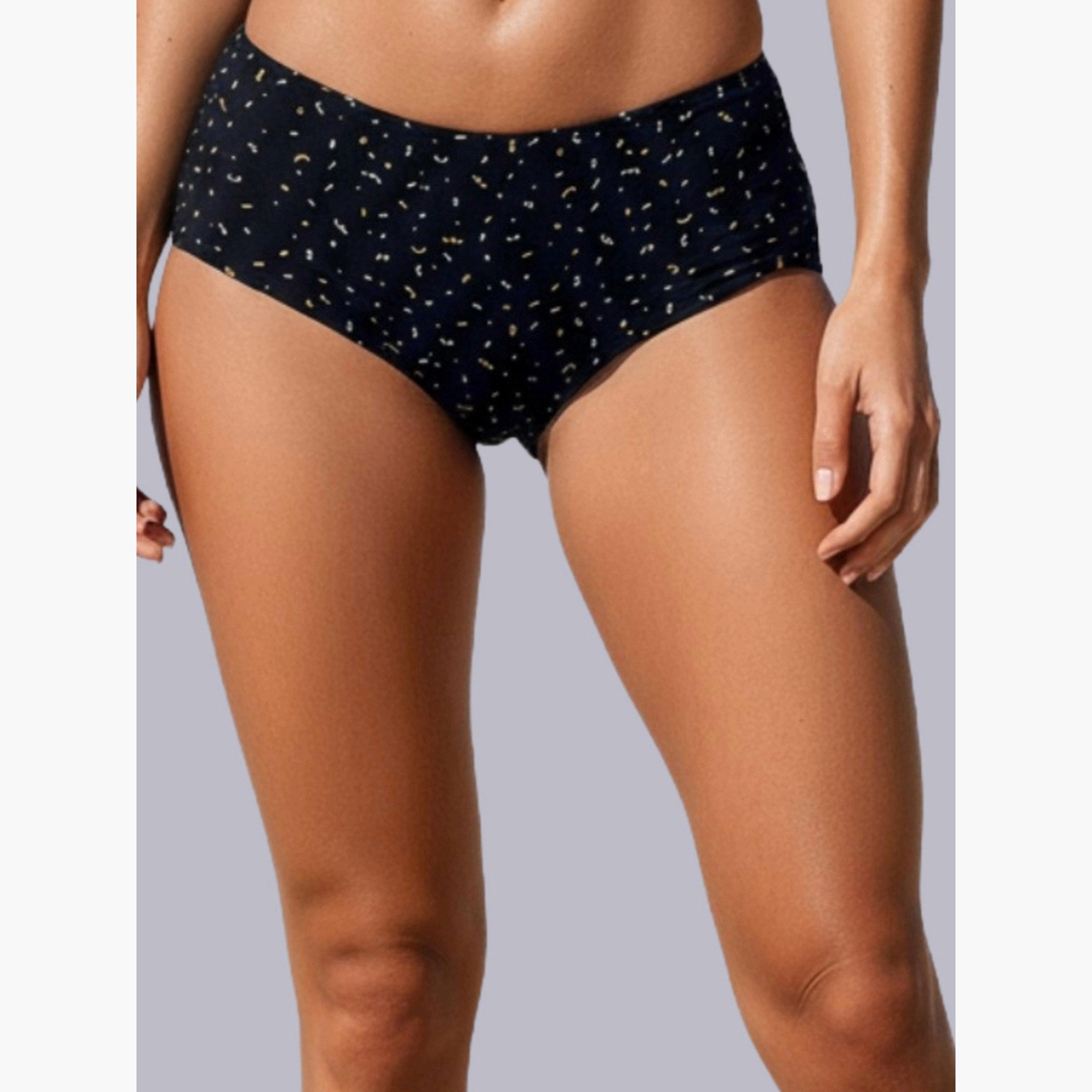 سروال داخلي هيبستر قطن بتغطية كاملة-women-clothing-lingerie-panties-image-1