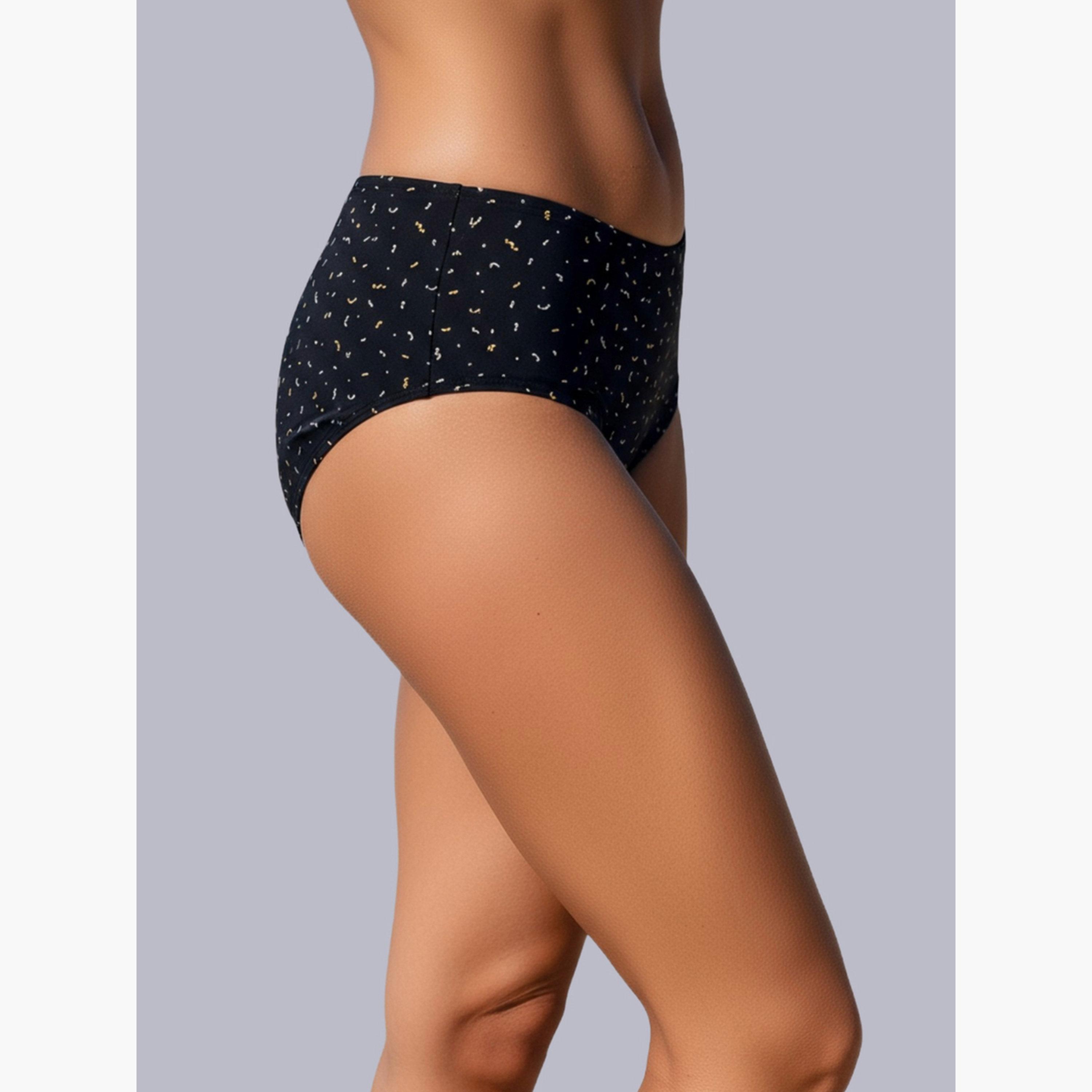 سروال داخلي هيبستر قطن بتغطية كاملة-women-clothing-lingerie-panties-image-4