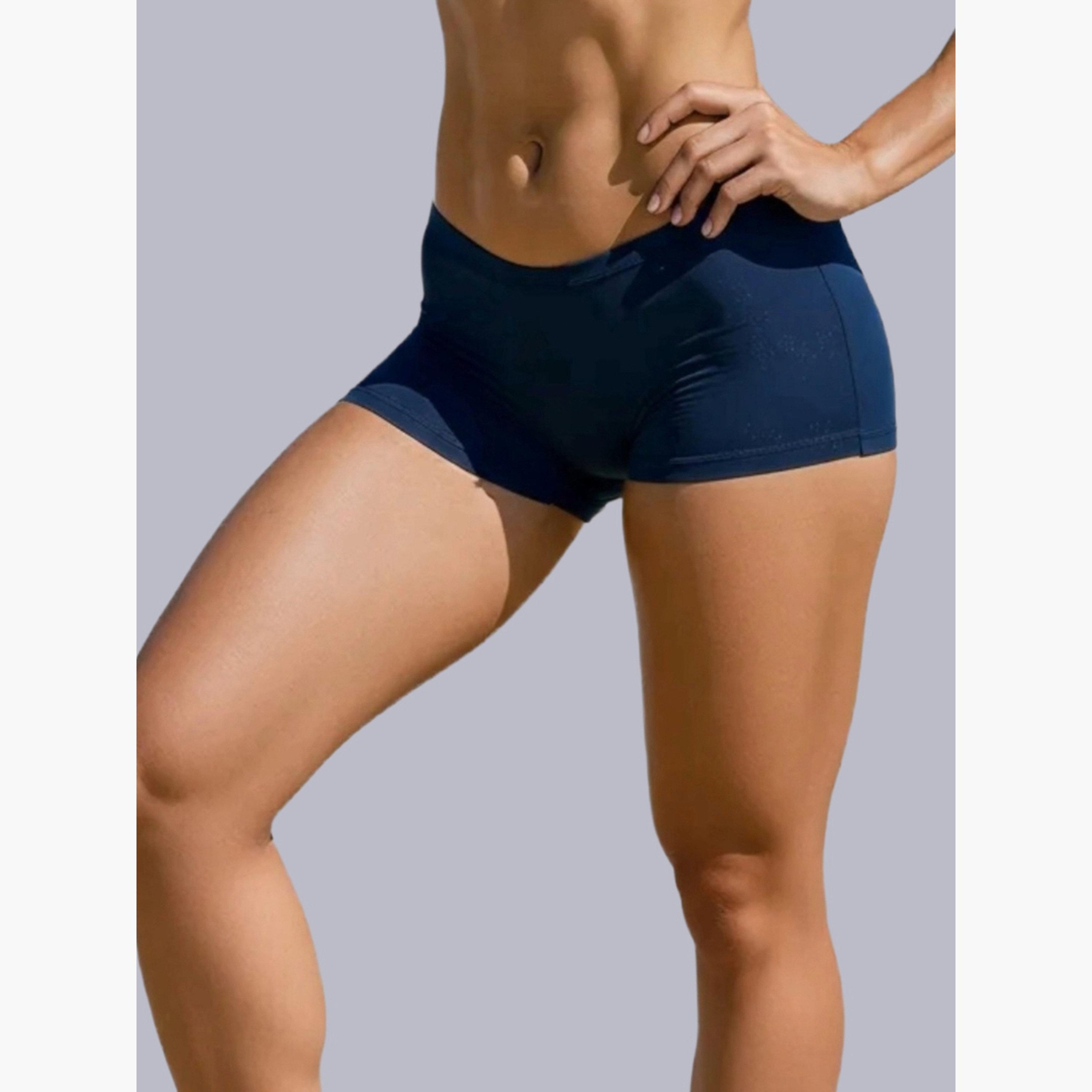 مجموعة من 3 سراويل داخلية بوي شورت بخصر متوسط-women-clothing-lingerie-panties-image-2