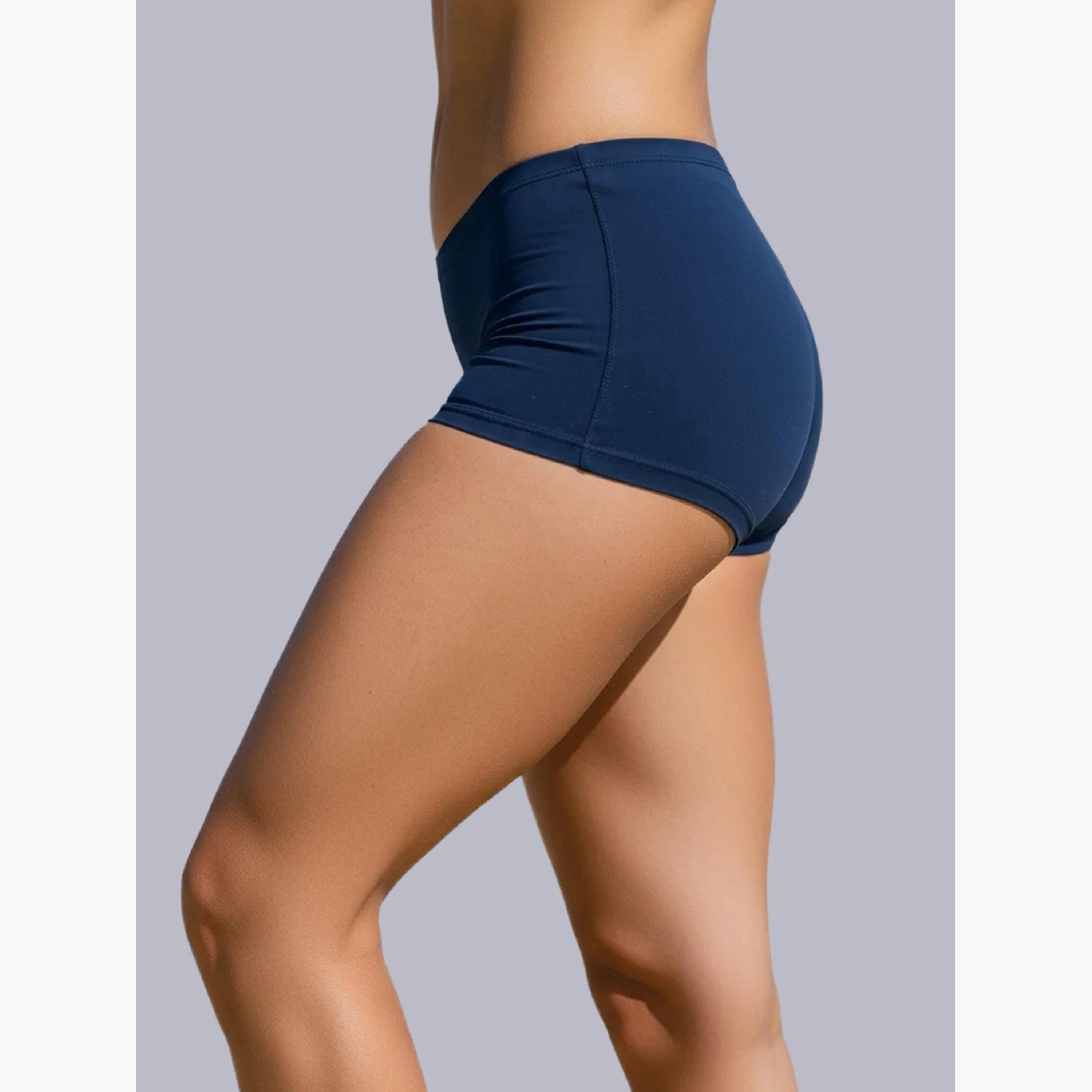 مجموعة من 3 سراويل داخلية بوي شورت بخصر متوسط-women-clothing-lingerie-panties-image-3