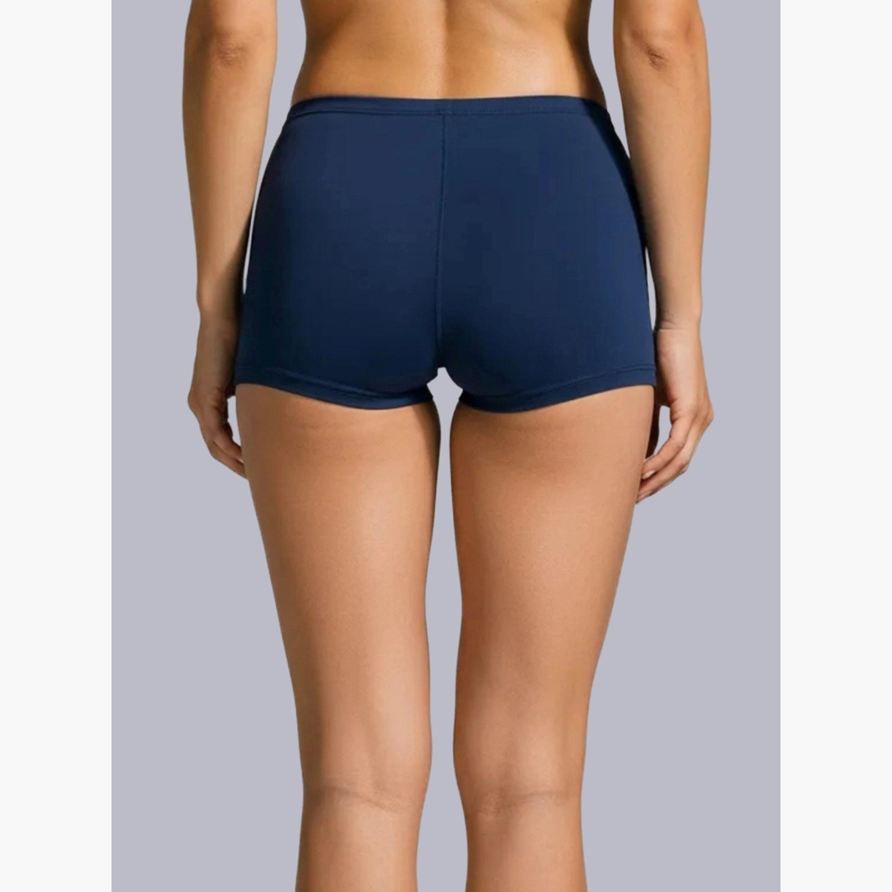 مجموعة من 3 سراويل داخلية بوي شورت بخصر متوسط-women-clothing-lingerie-panties-image-5