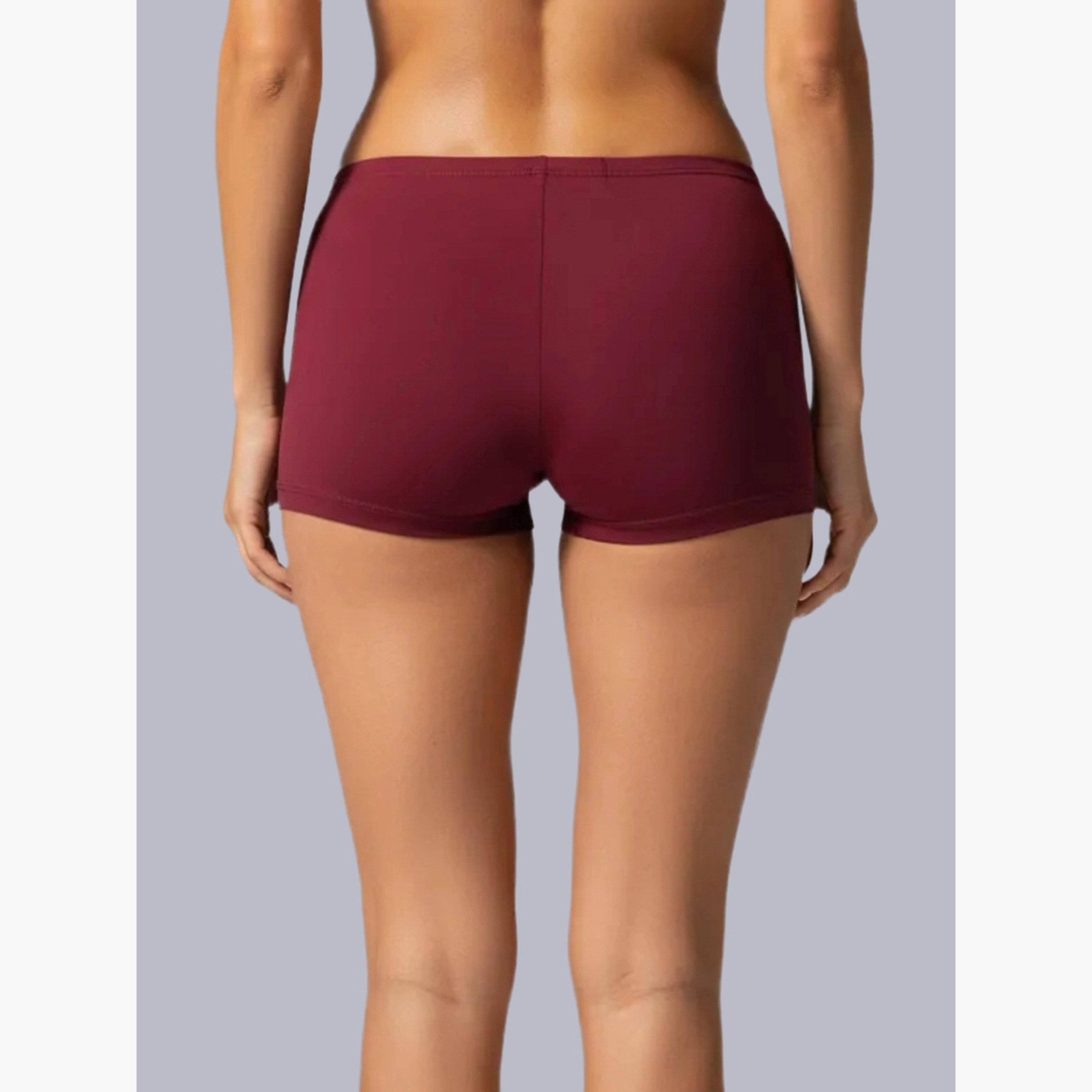 Eden X Styli Pack of 3 - Cotton Mid Rise Boyshorts-women-clothing-lingerie-panties-image-8