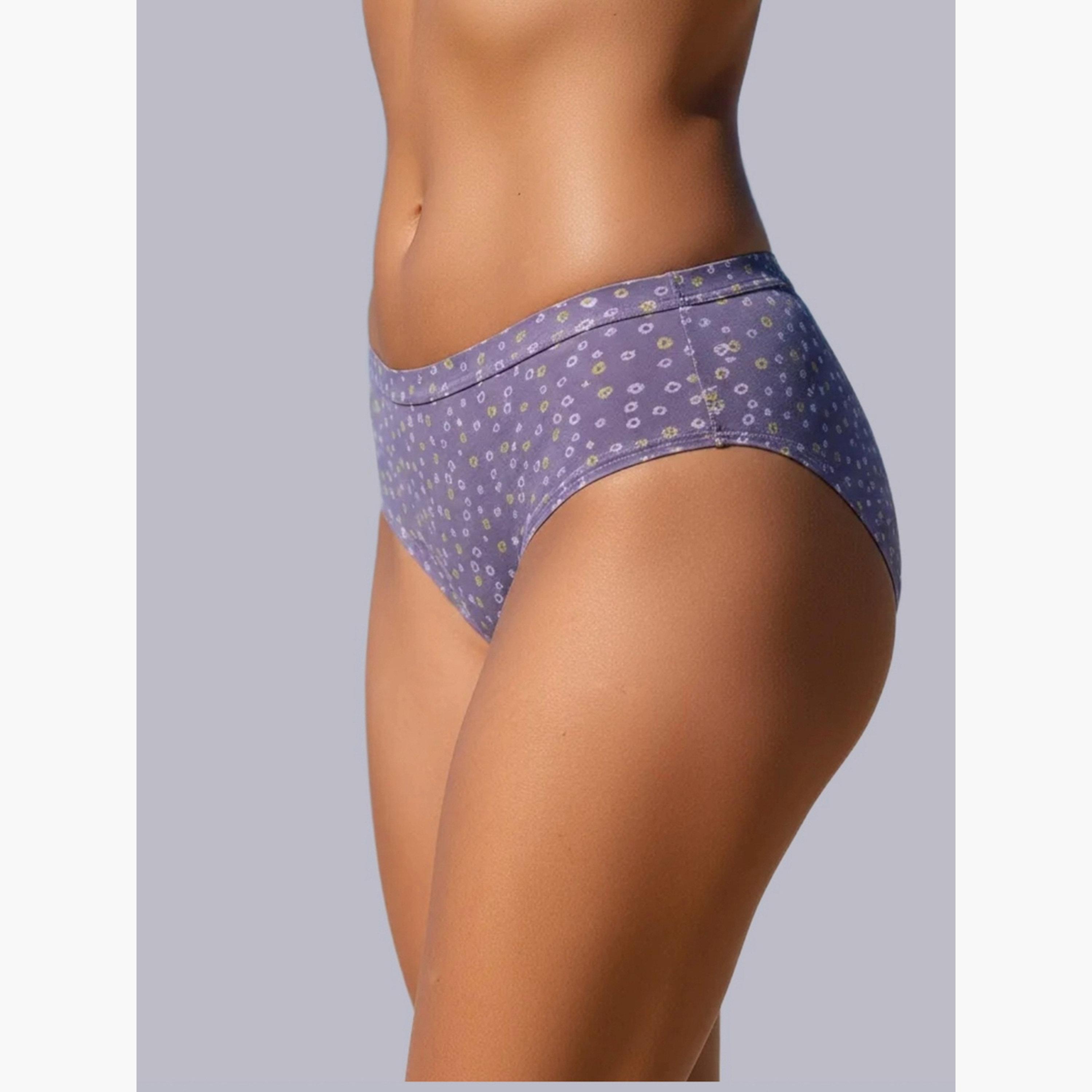 مجموعة من 3 سراويل داخلية هيبستر قطن بتغطية كاملة-women-clothing-lingerie-panties-image-6