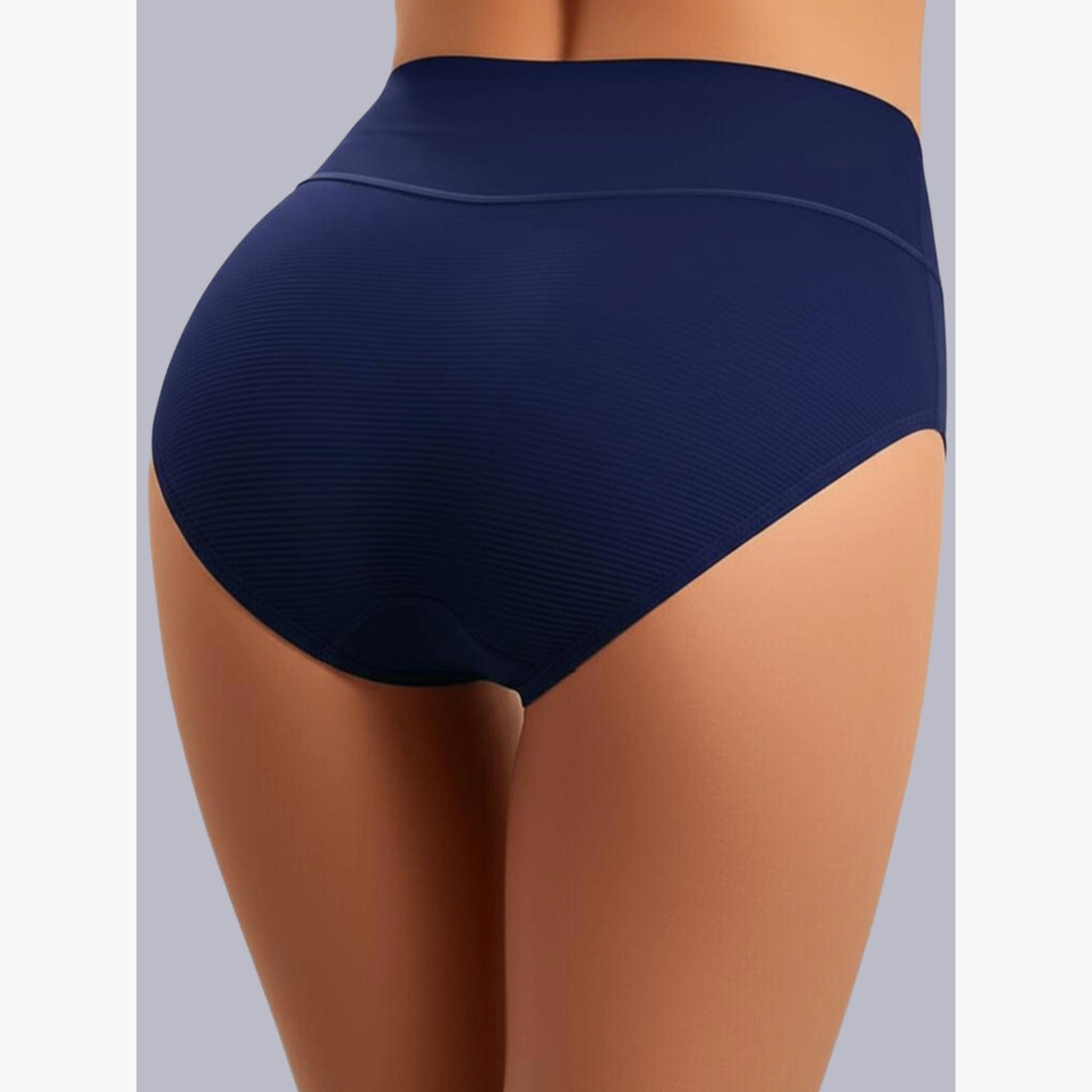 Eden X Styli Pack of 3 - Cotton Full Coverage Tummy Tucker Briefs-women-clothing-lingerie-panties-image-7