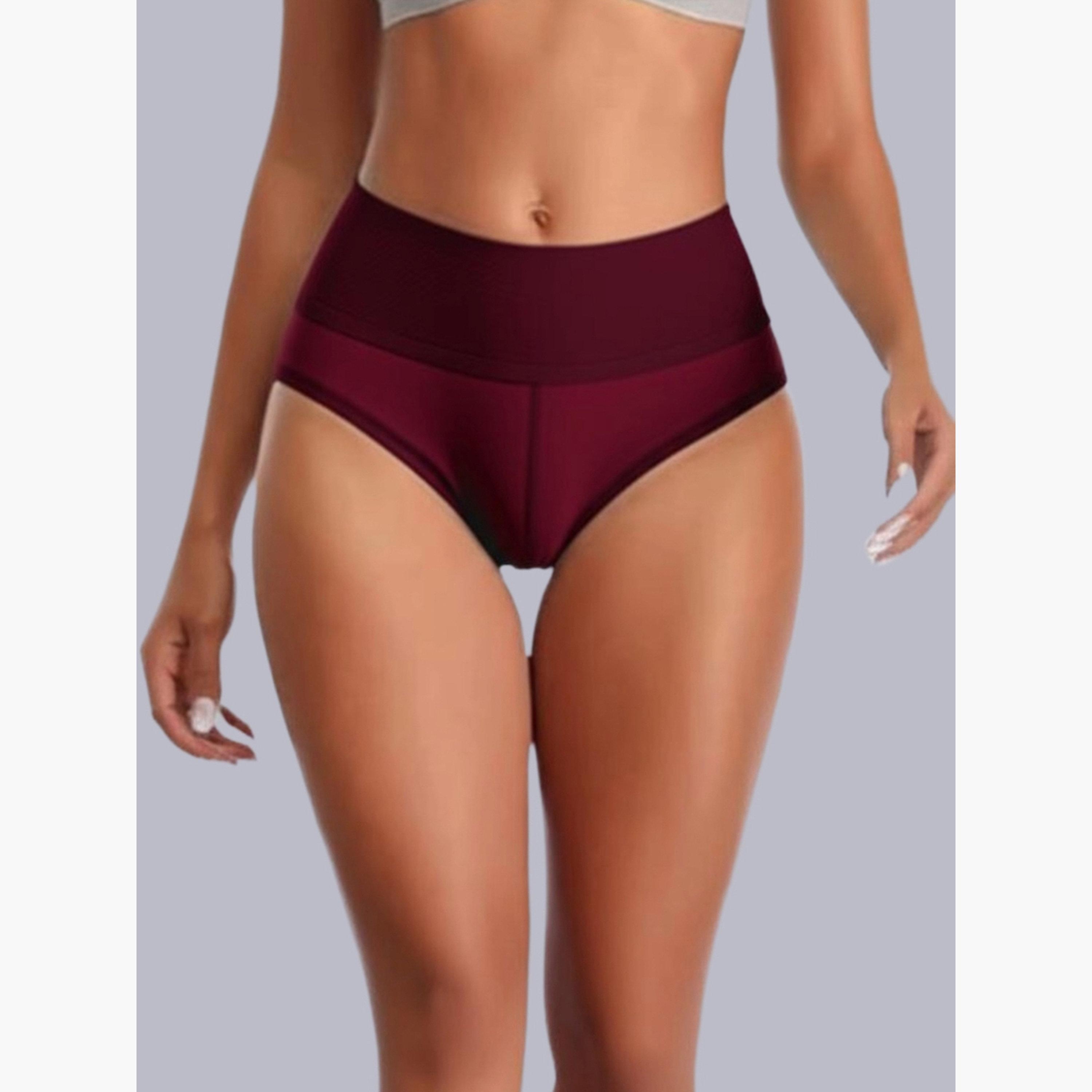 Eden X Styli Pack of 3 - Cotton Full Coverage Tummy Tucker Briefs-women-clothing-lingerie-panties-image-8