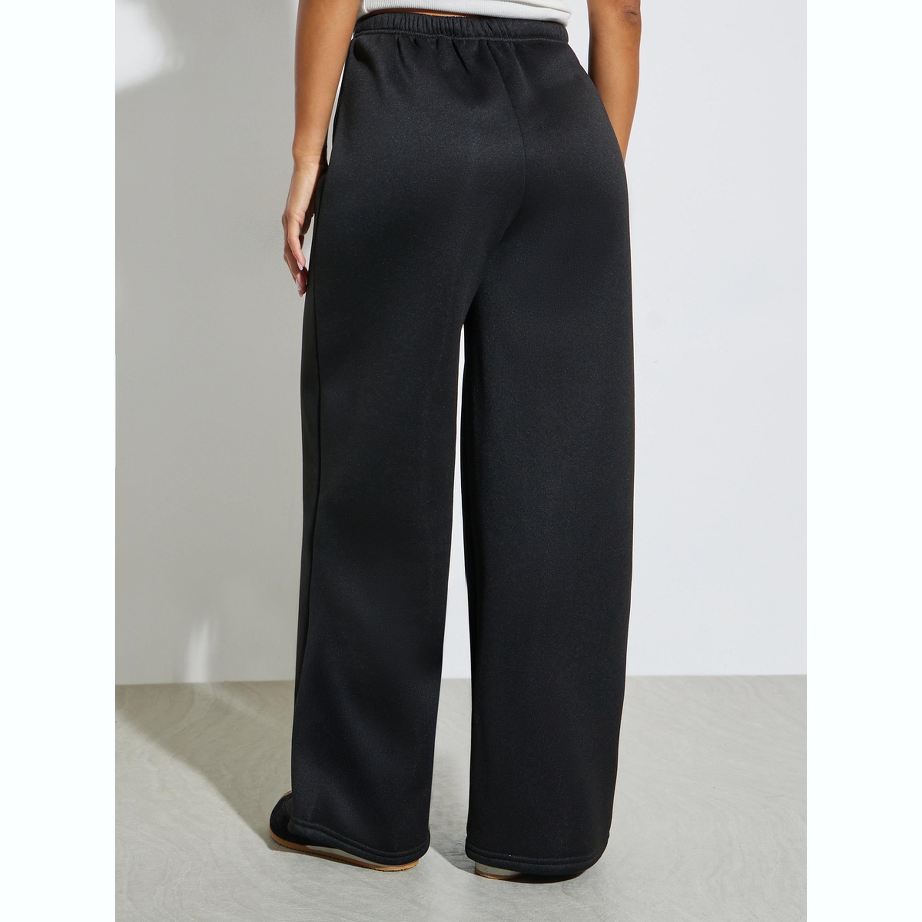 جوغر بأرجل واسعة برباط-women-clothing-bottoms-joggers-image-4