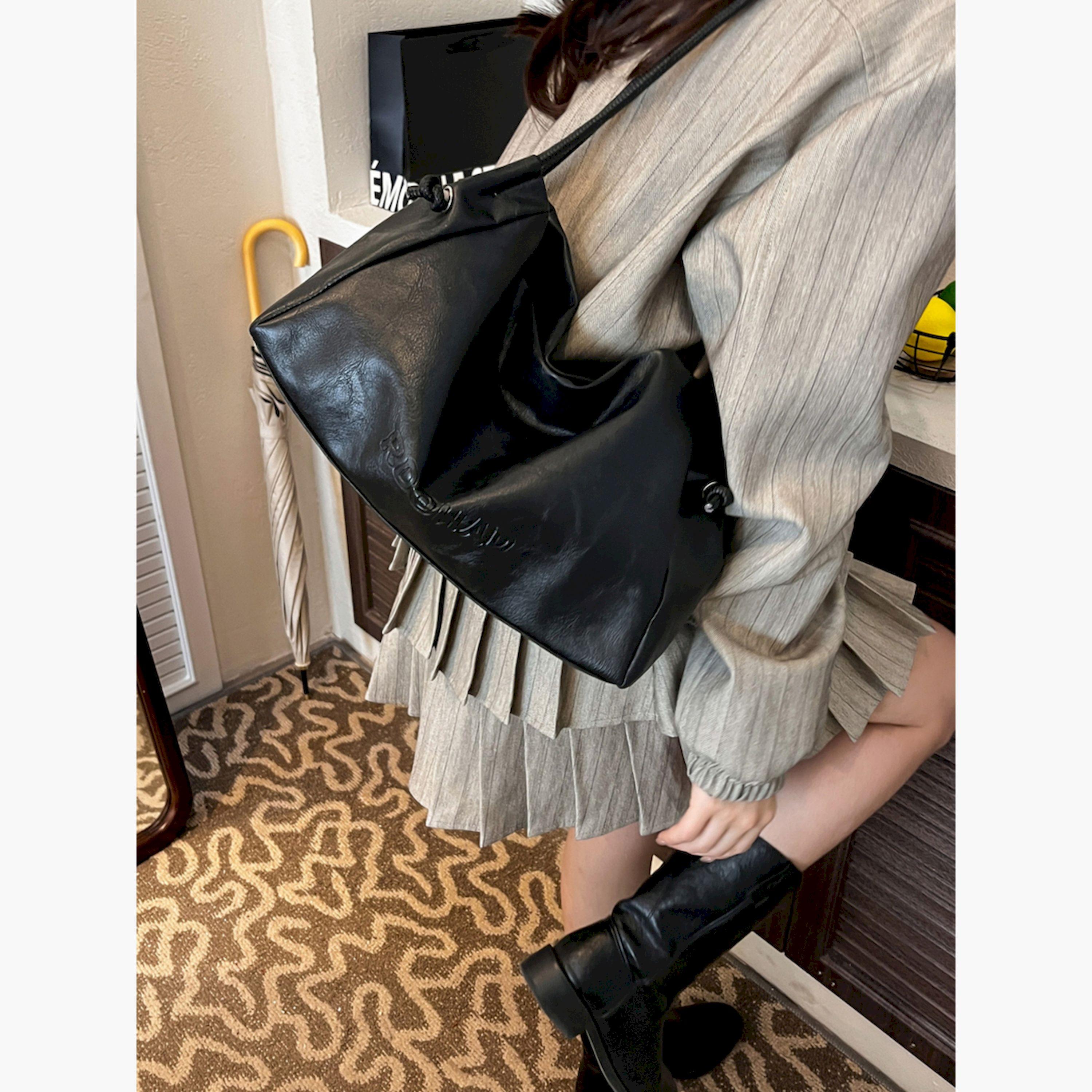 Take Two Black Faux Leather Shoulder Bag-women-bagsandwallets-handbags-image-3