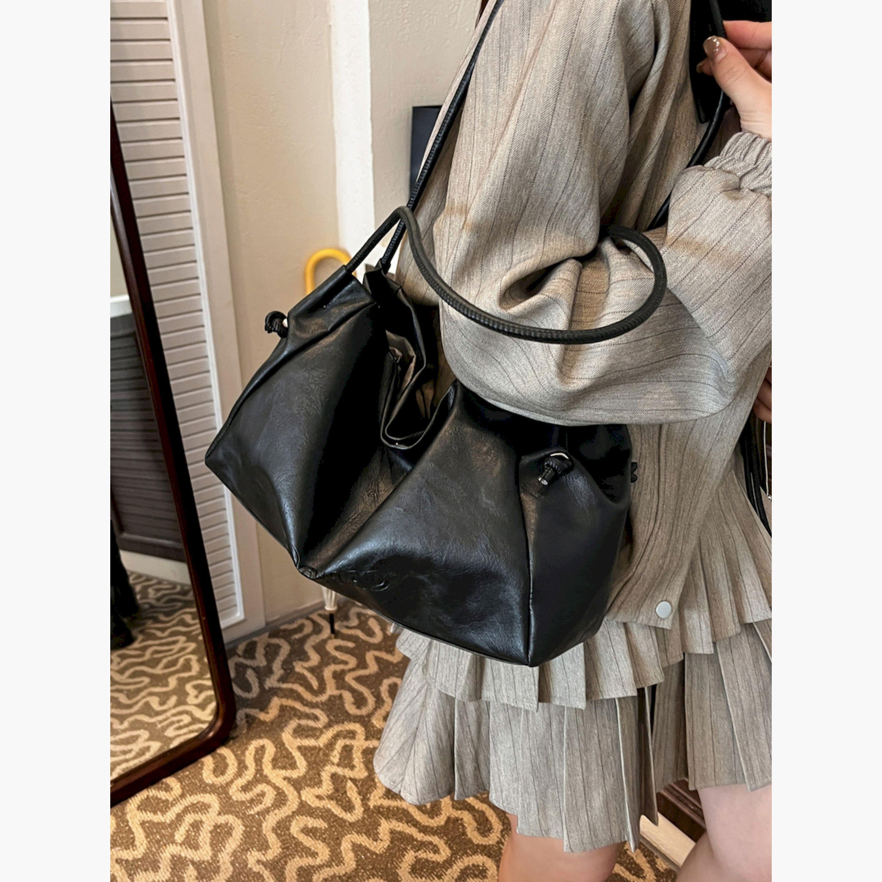 Take Two Black Faux Leather Shoulder Bag-women-bagsandwallets-handbags-image-4