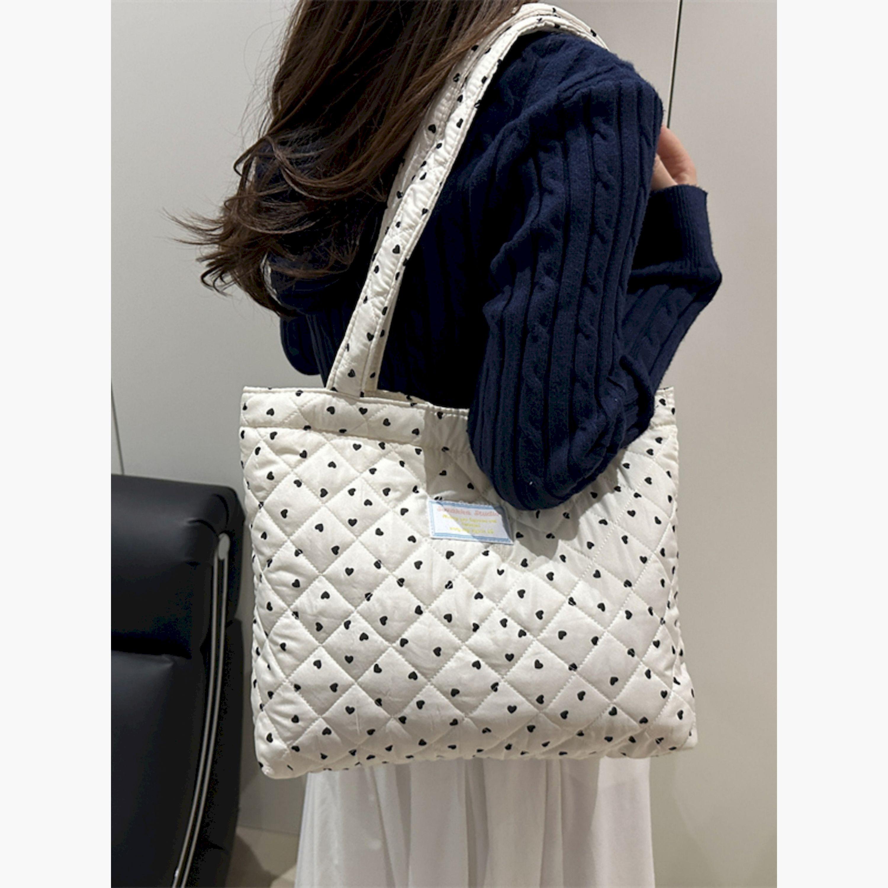 Take Two Heart Print Quilted Shoulder Bag-women-bagsandwallets-handbags-image-2
