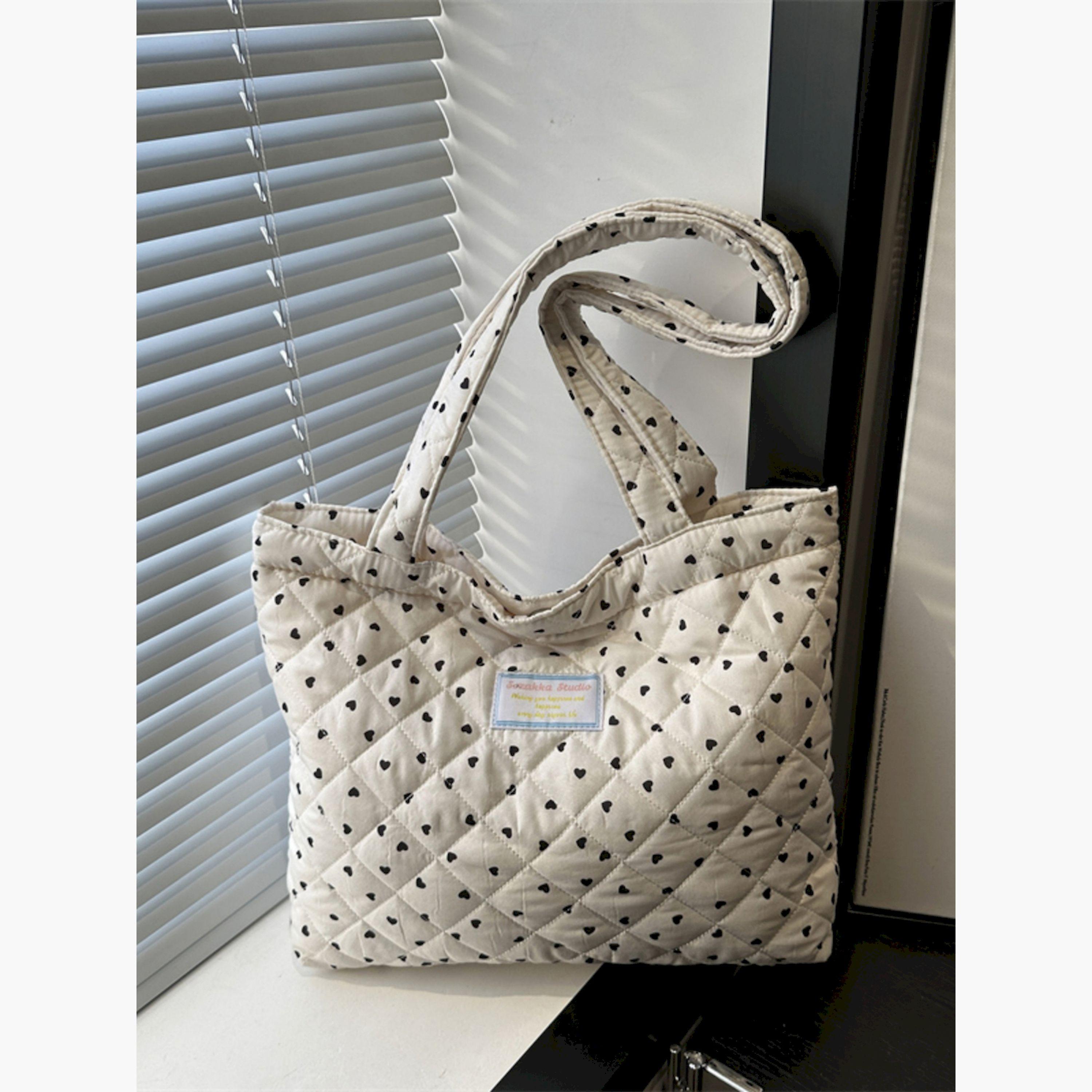 Take Two Heart Print Quilted Shoulder Bag-women-bagsandwallets-handbags-image-5