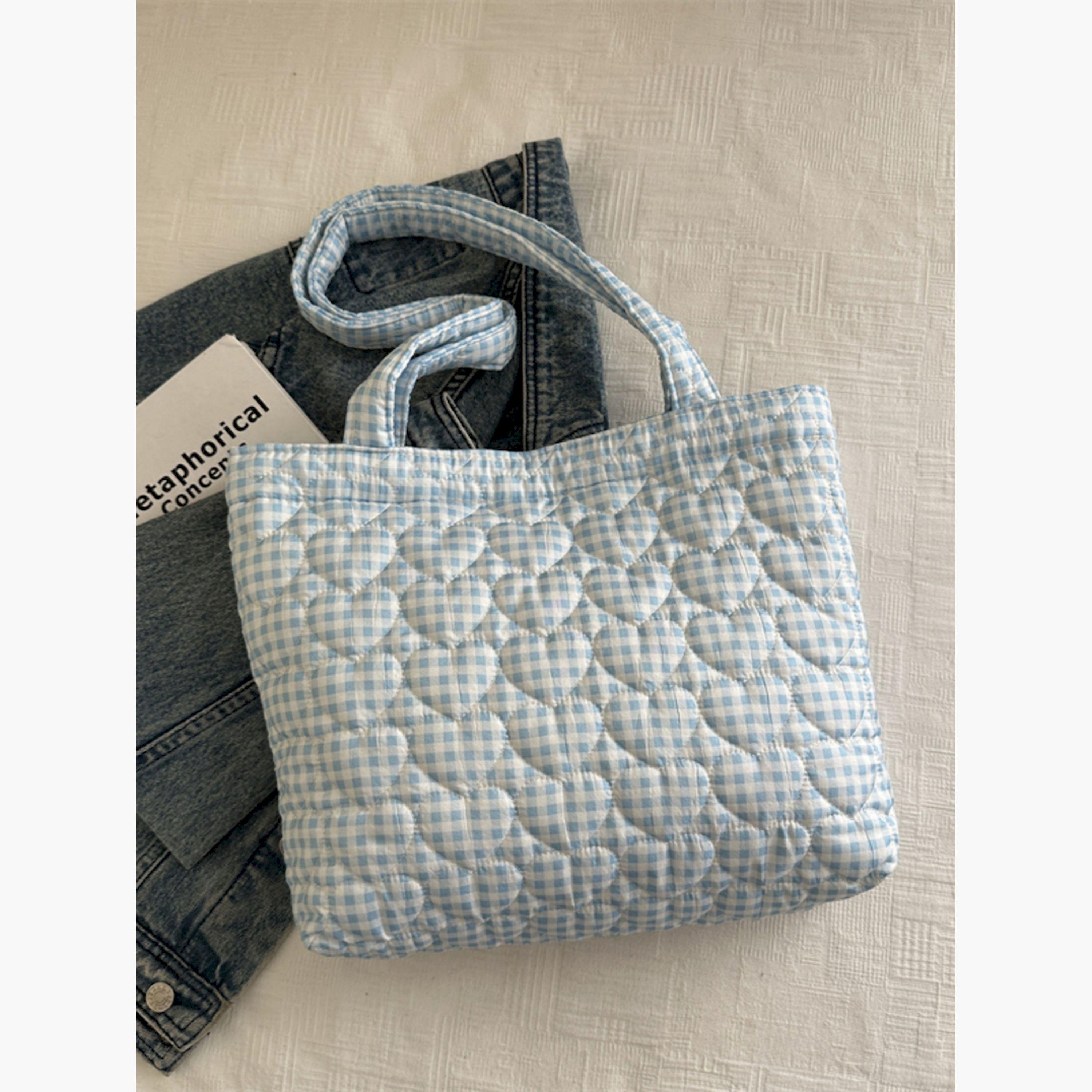 Take Two Blue Gingham Quilted Shoulder Bag-women-bagsandwallets-handbags-image-4