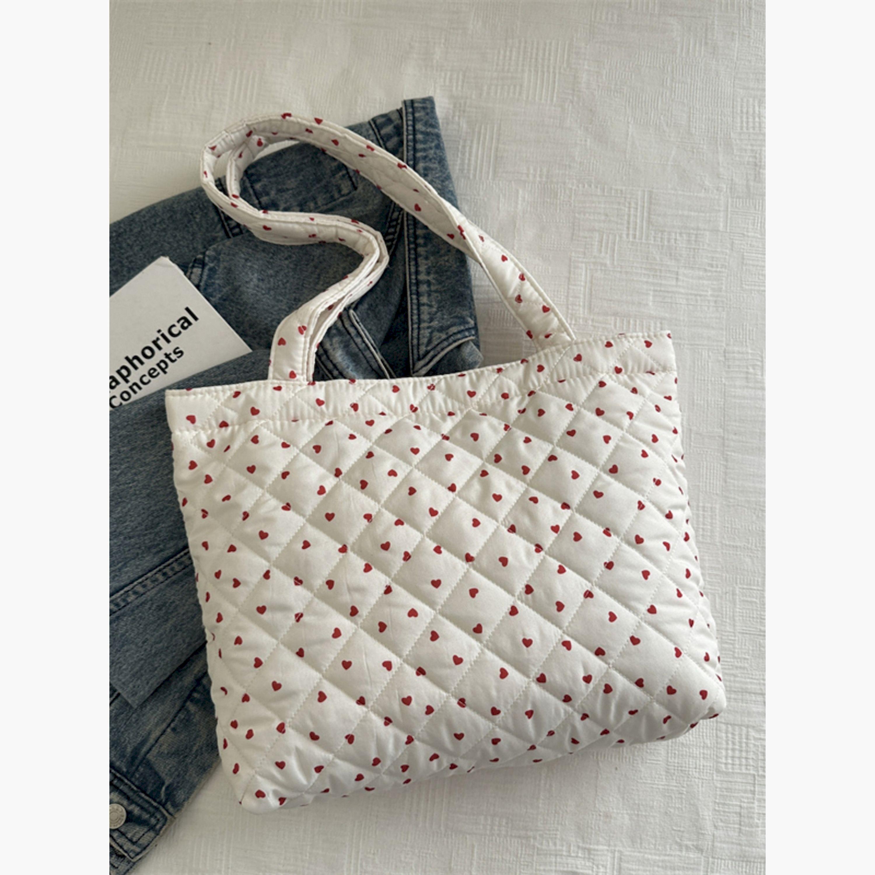Take Two Heart Print Quilted Shoulder Bag-women-bagsandwallets-handbags-image-3