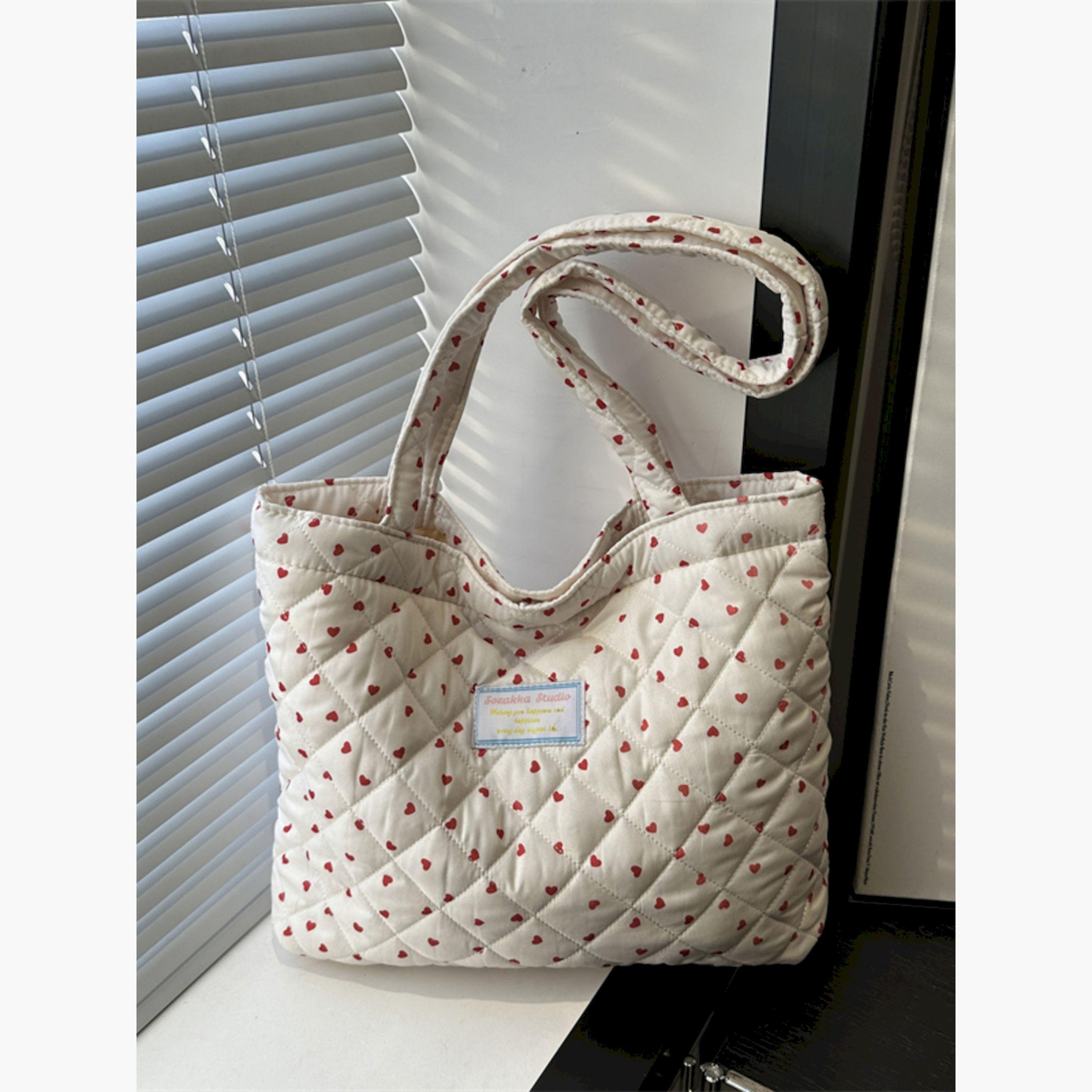 Take Two Heart Print Quilted Shoulder Bag-women-bagsandwallets-handbags-image-5