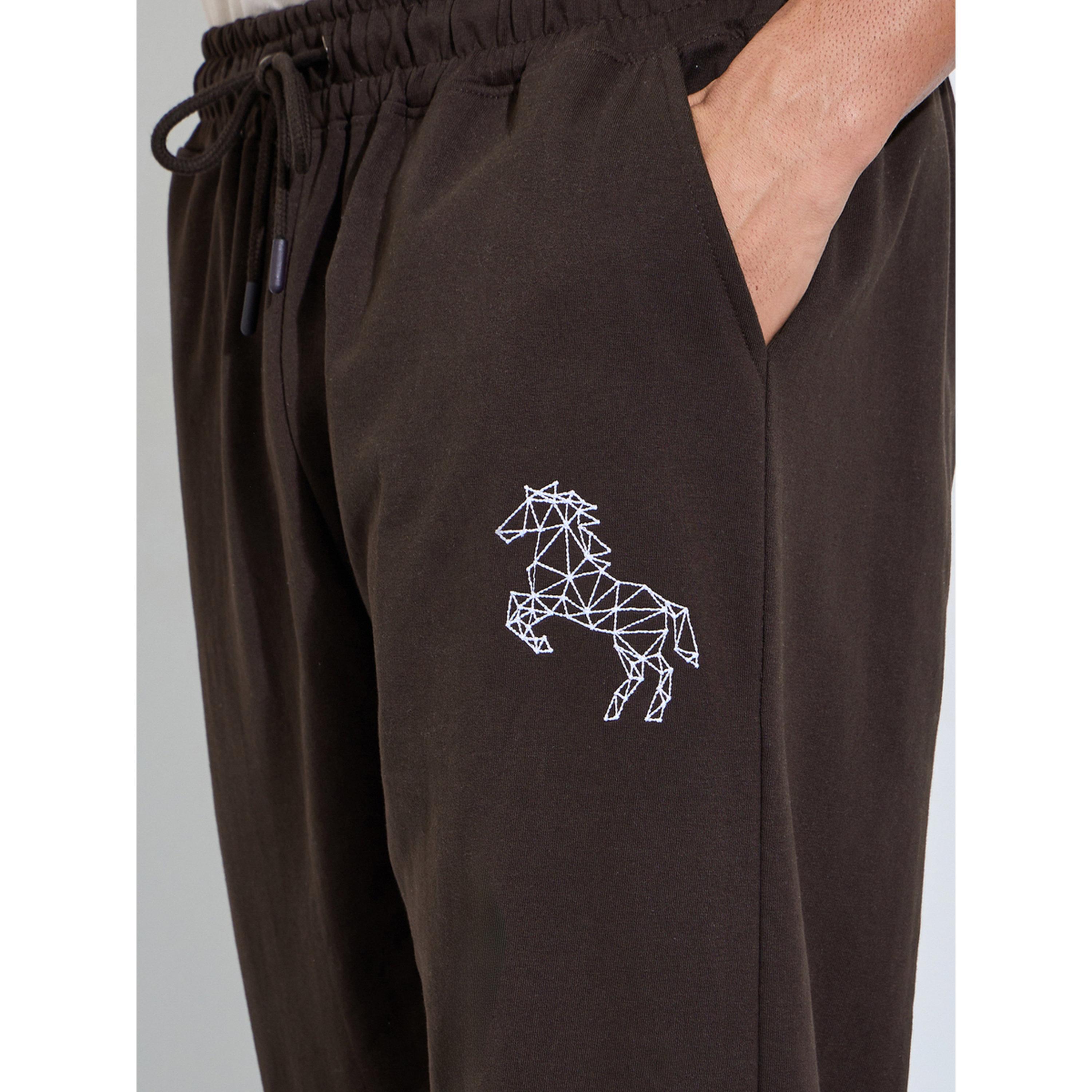 جوغر بطول كامل وجيب بتفاصيل مُطرّزة-men-clothing-joggers-image-4