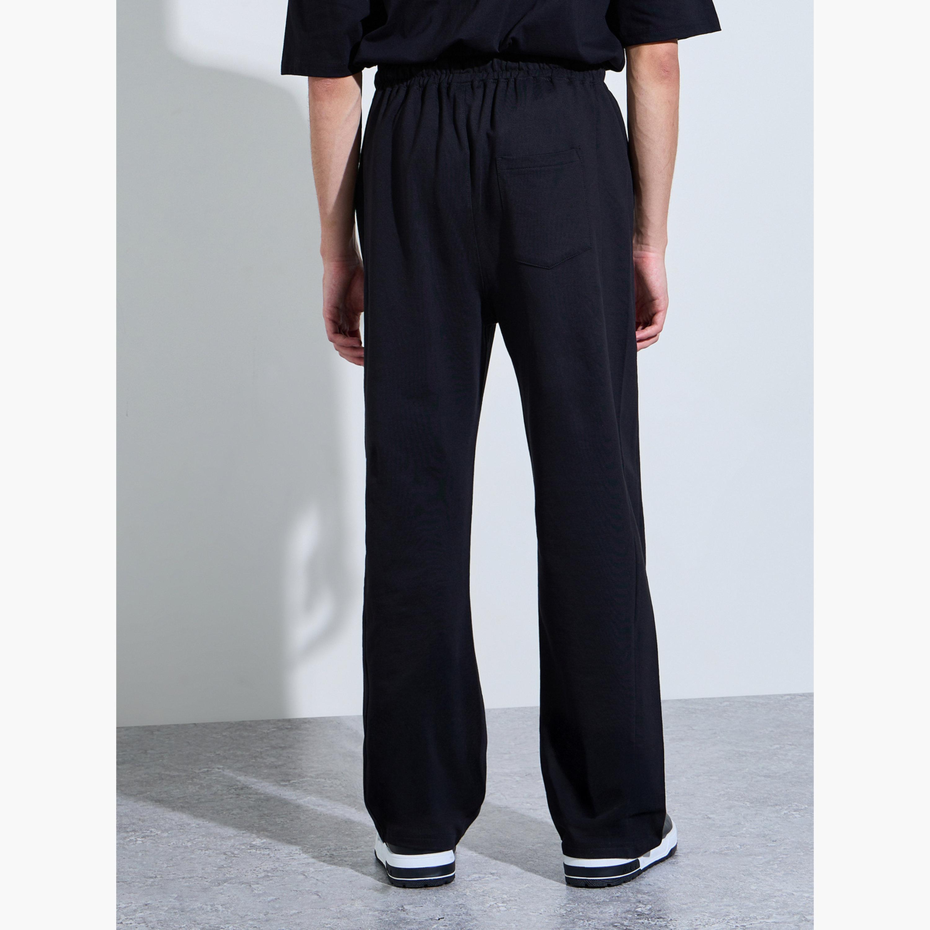 بنطال جوغر تيري واسع بشريط جانبي-men-clothing-bottoms-joggers-image-5