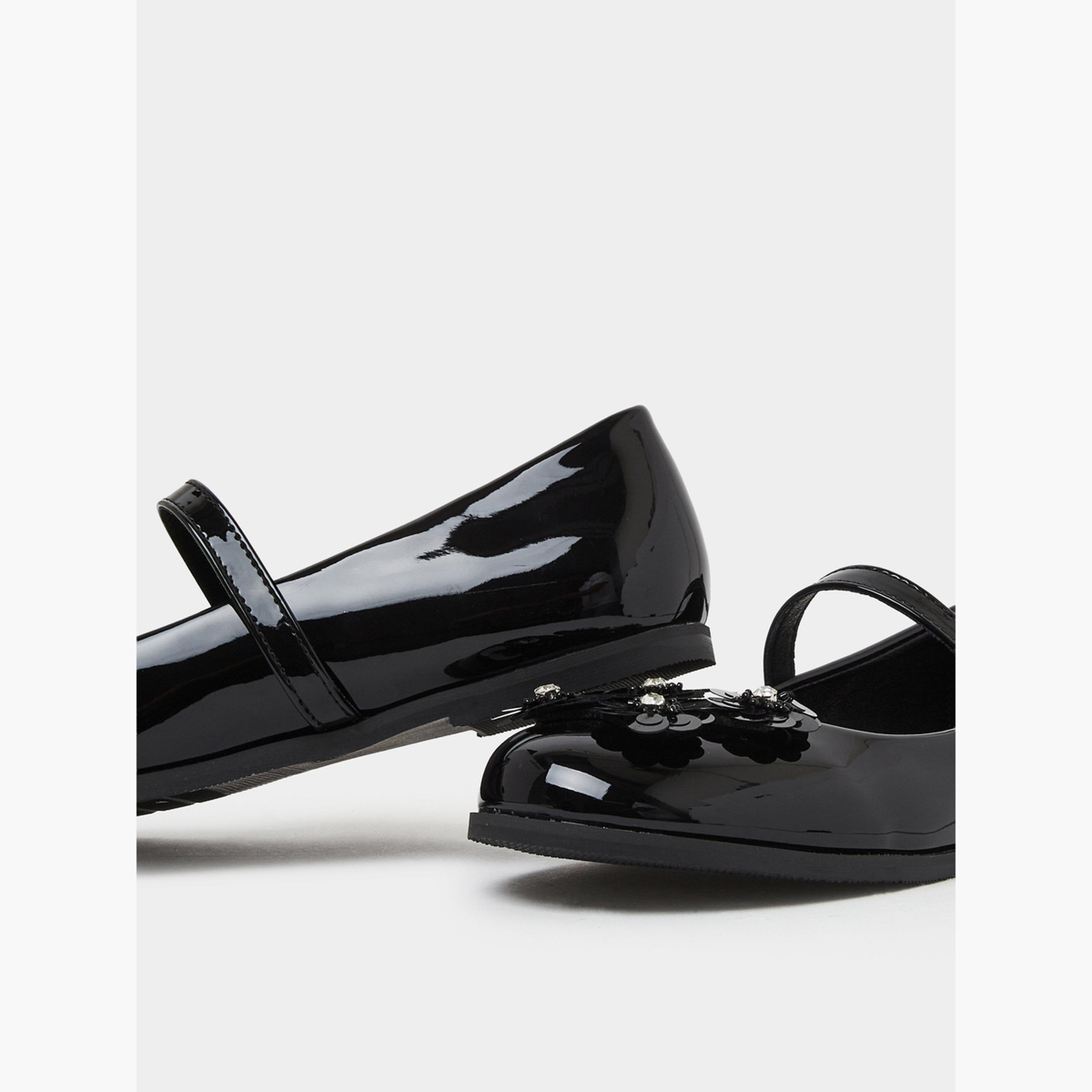 حذاء ماري جين بتفاصيل زهور-women-shoes-ballerinas-image-4