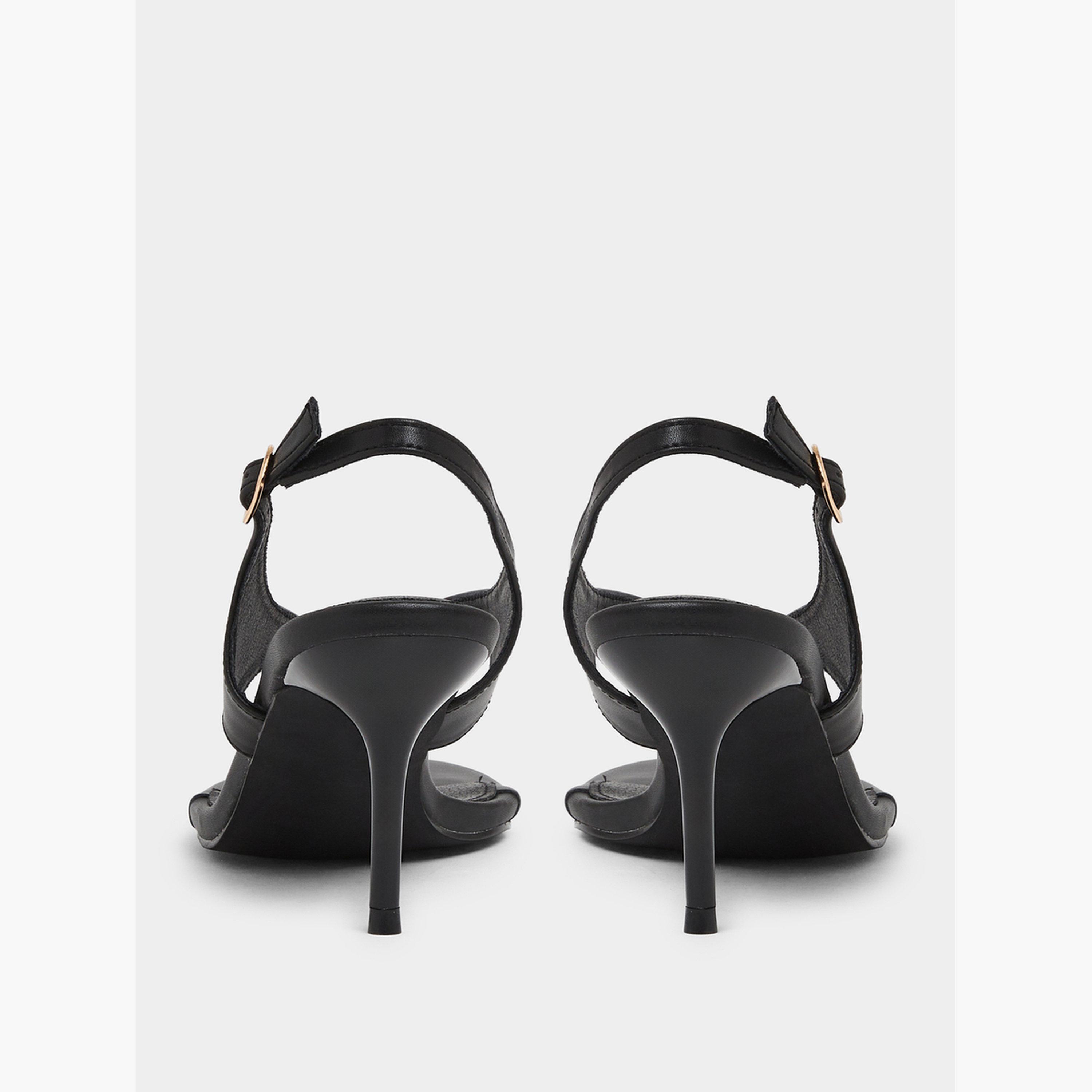 صندل بكعب ستيلتو وإصبع سادة-women-shoes-sandals-heeled-image-5