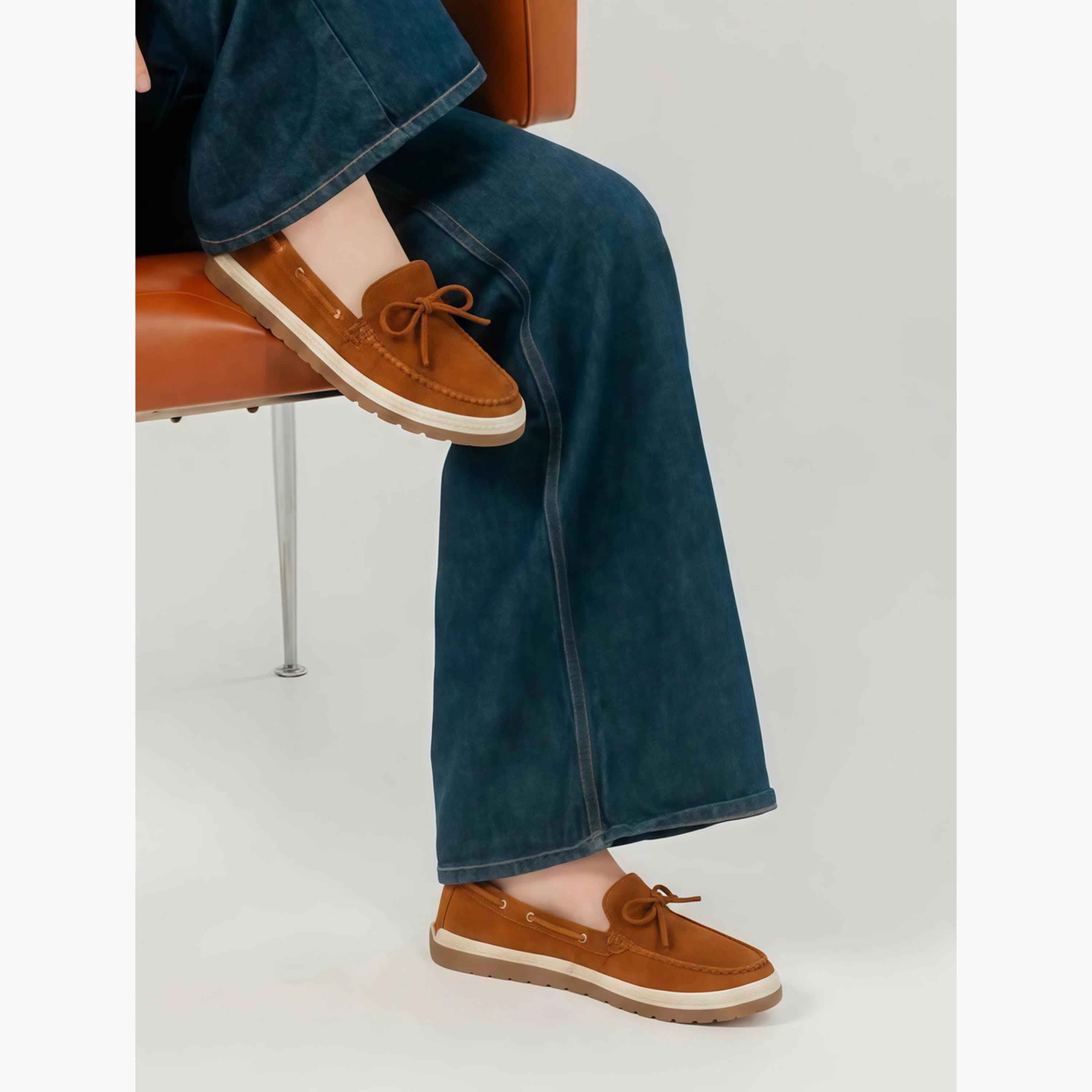 Styli Bow Detail Loafers-women-shoes-flats-loafers-image-2