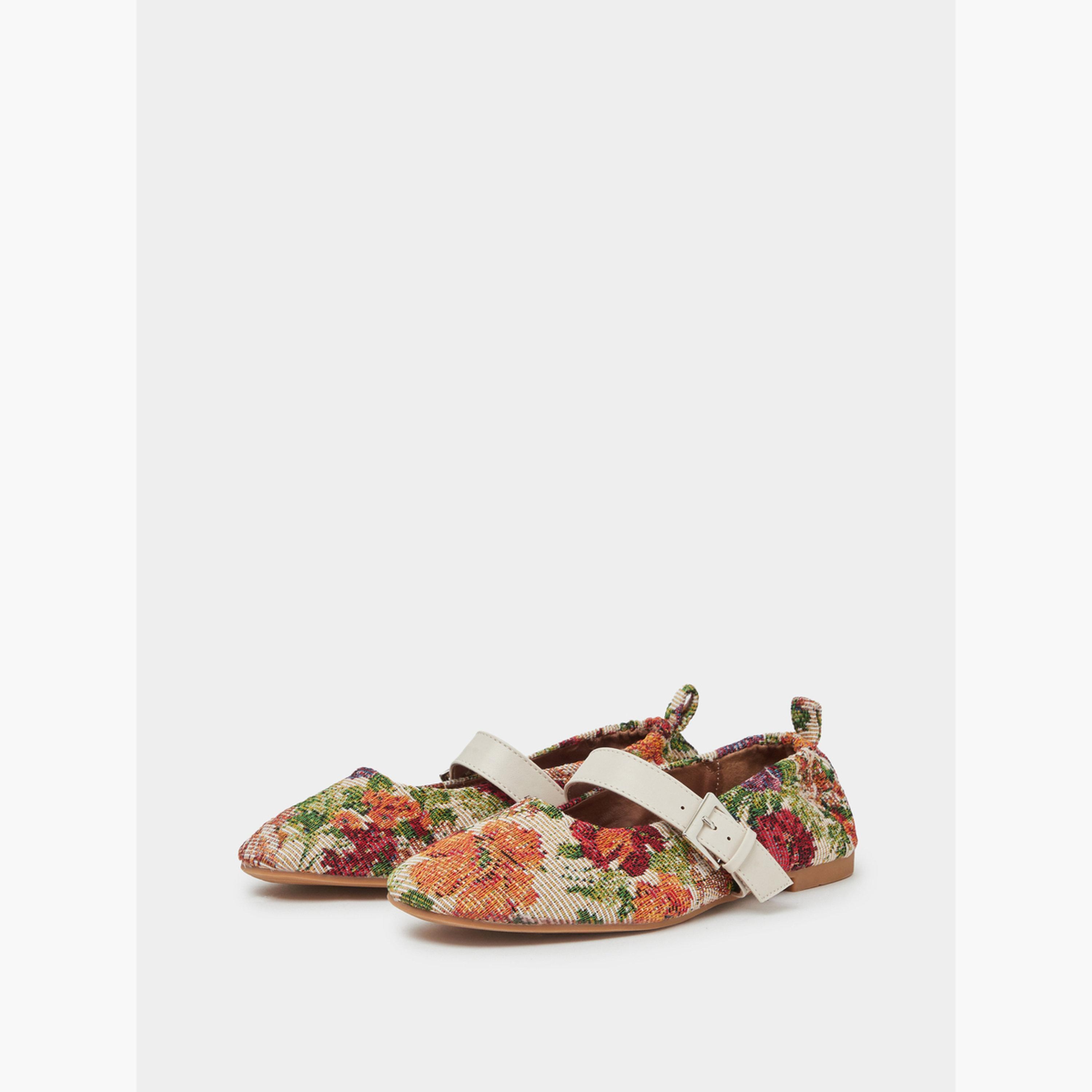 Styli Printed Ballerina Shoes-women-shoes-ballerinas-image-1