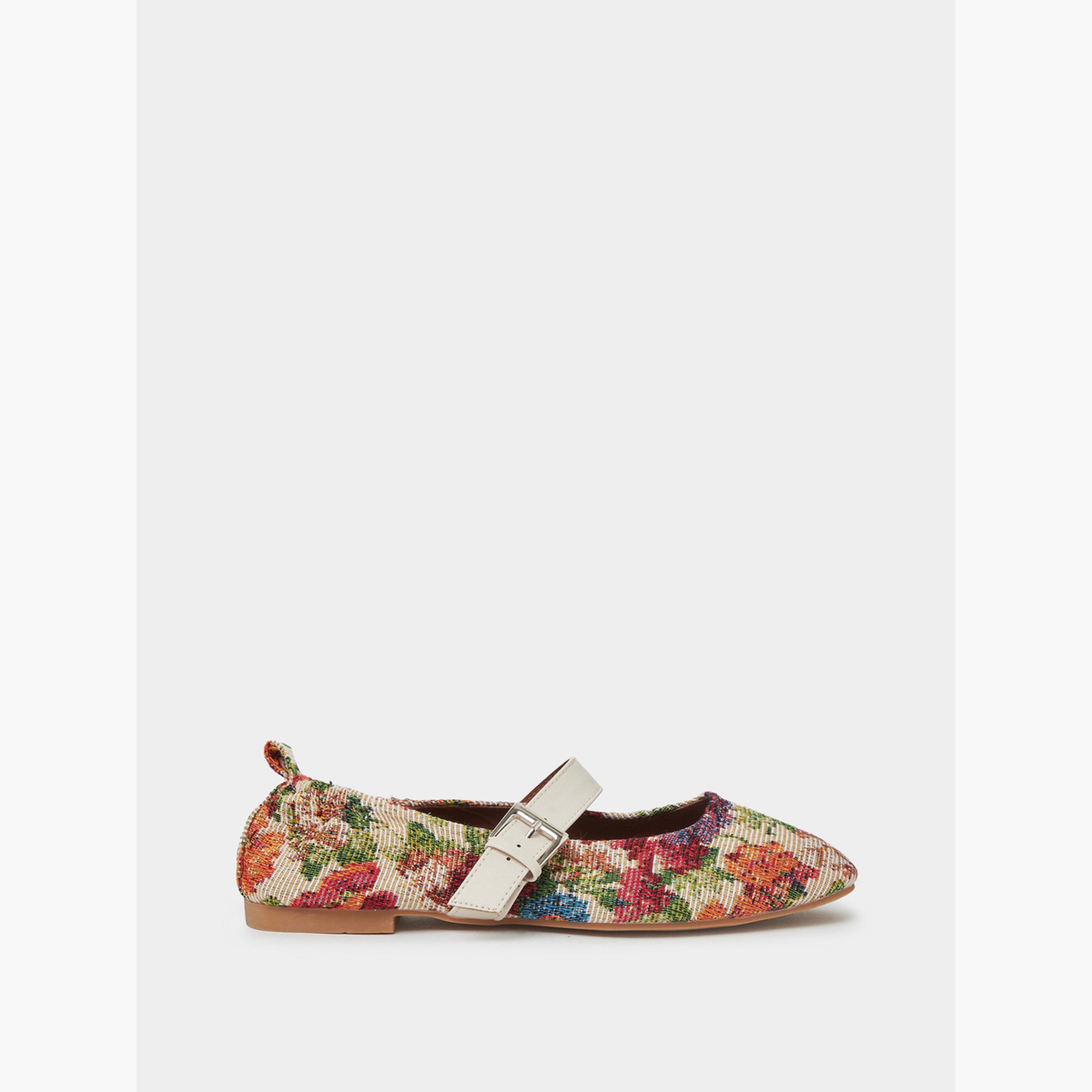 Styli Printed Ballerina Shoes-women-shoes-ballerinas-image-2