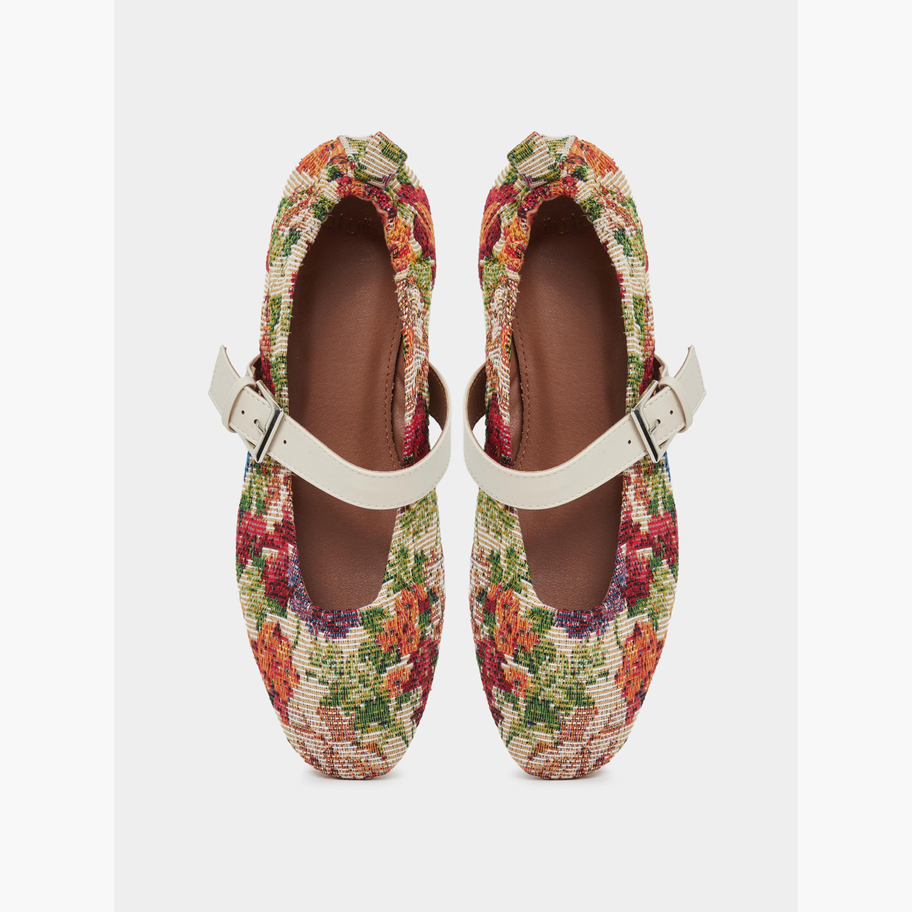Styli Printed Ballerina Shoes-women-shoes-ballerinas-image-3
