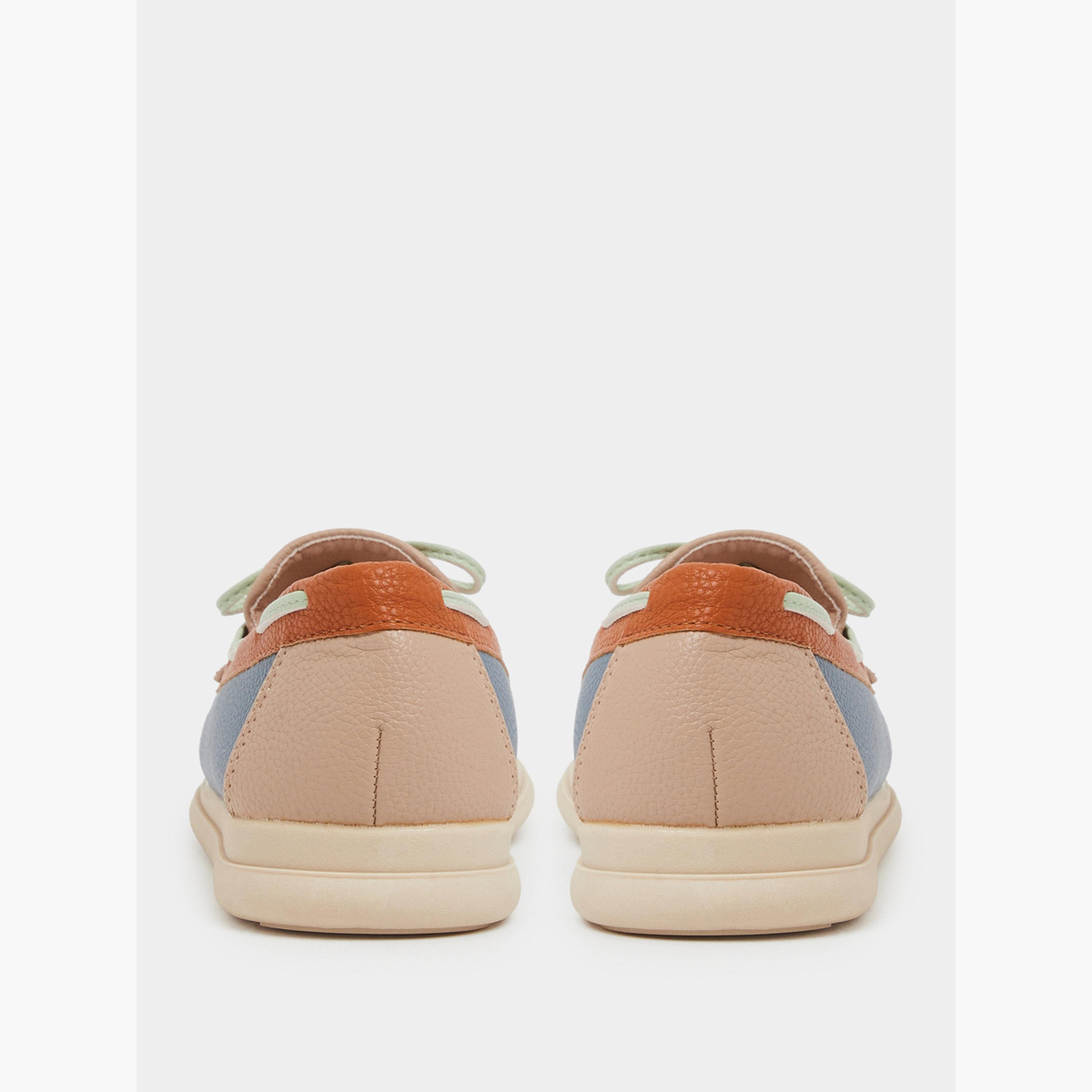 حذاء بتفاصيل عقدة ونمط كتل الألوان-women-shoes-ballerinas-image-5