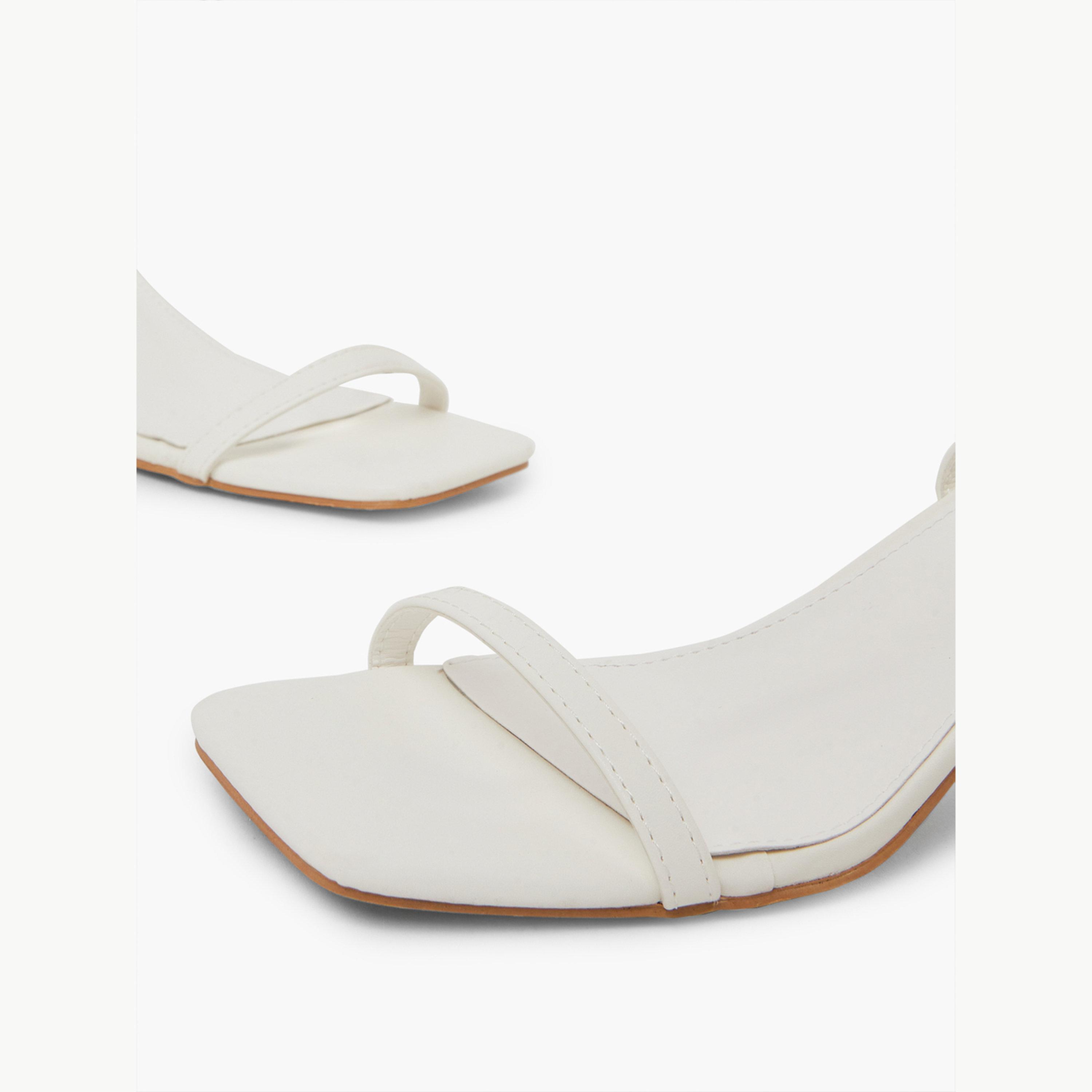 Styli Open Toe Ankle Strap Heel Sandals-women-shoes-sandals-heeled-image-4
