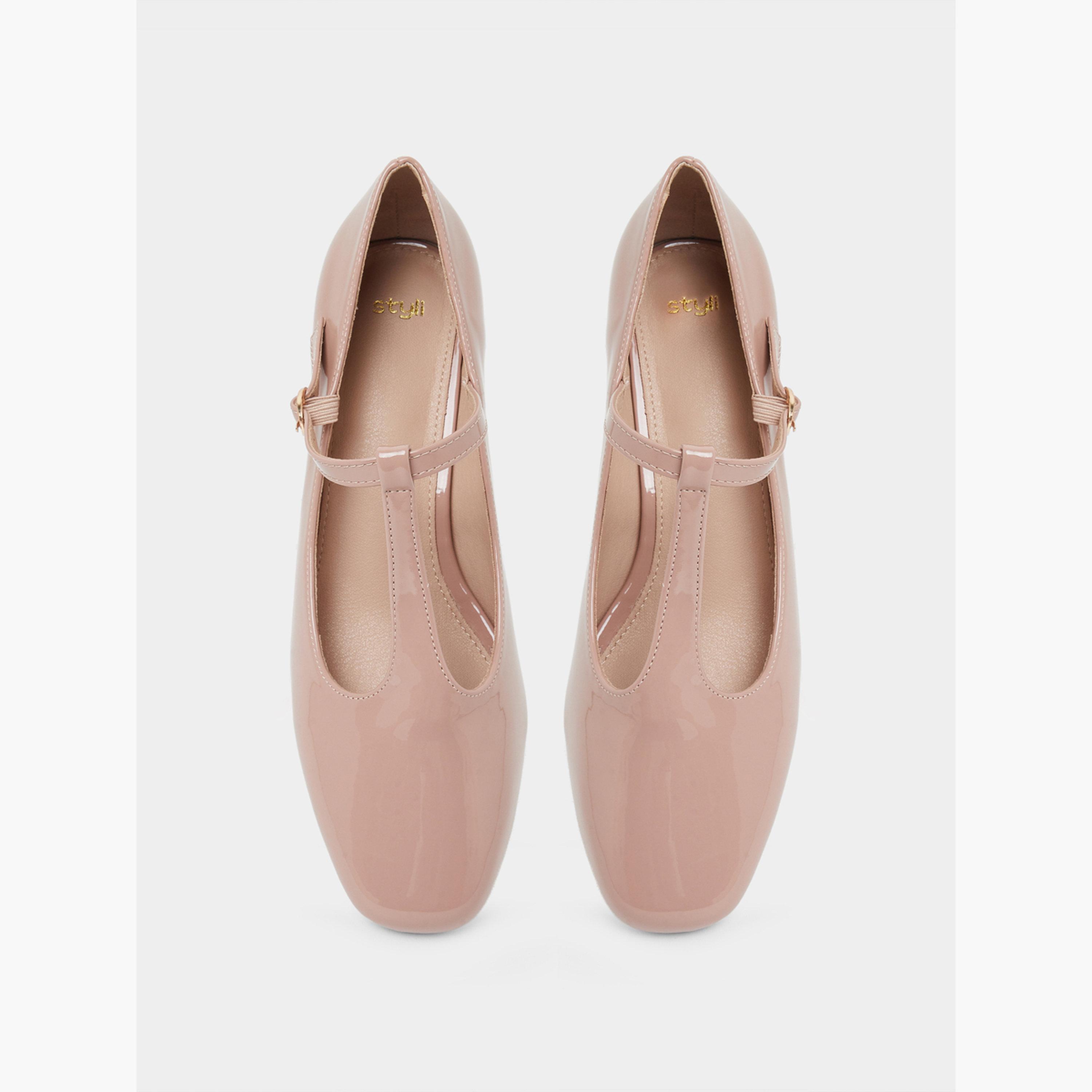 حذاء ماري جين بكعب سميك من الجلد اللامع-women-shoes-ballerinas-image-3