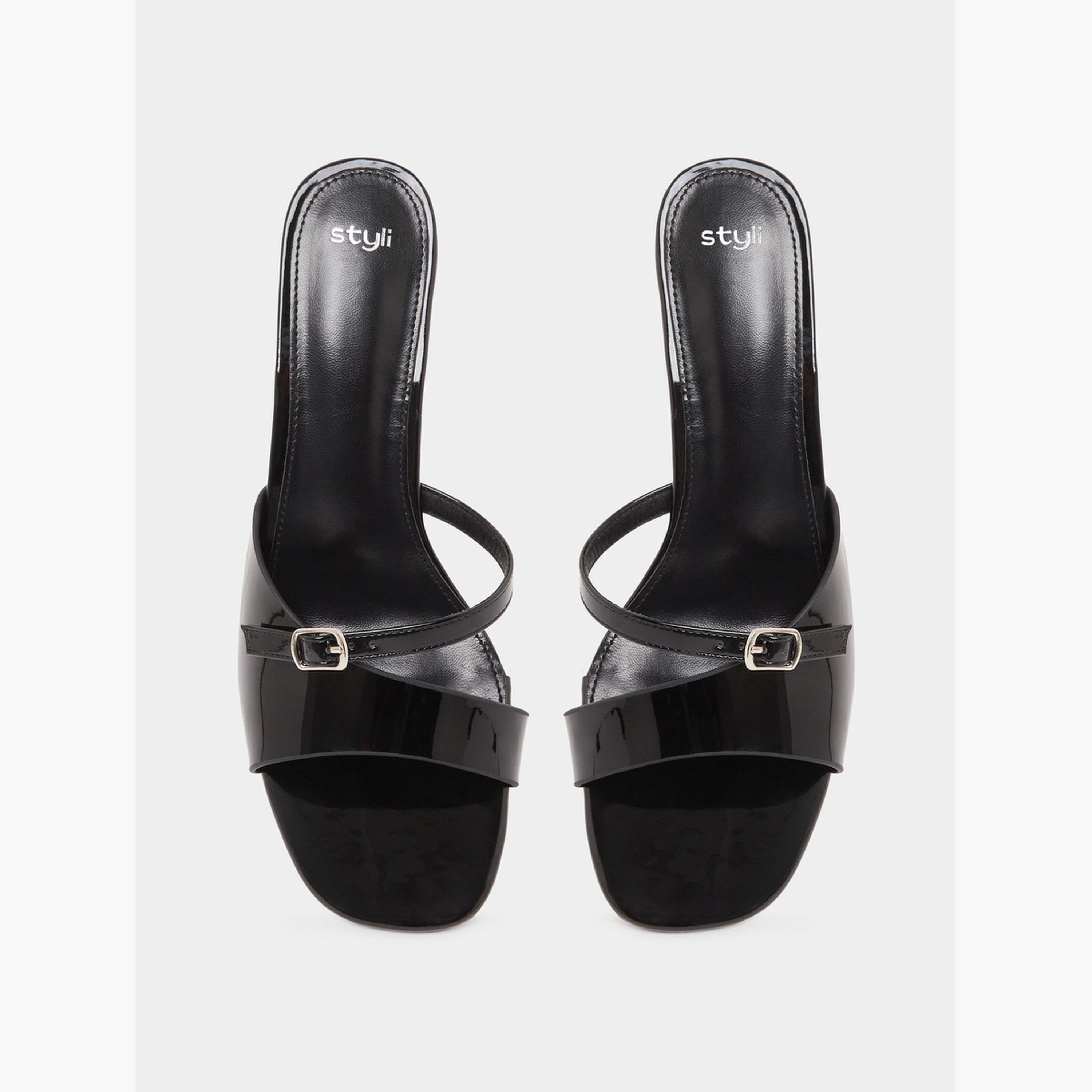 حذاء ميول بحمالات لامع-women-shoes-sandals-heeled-image-3