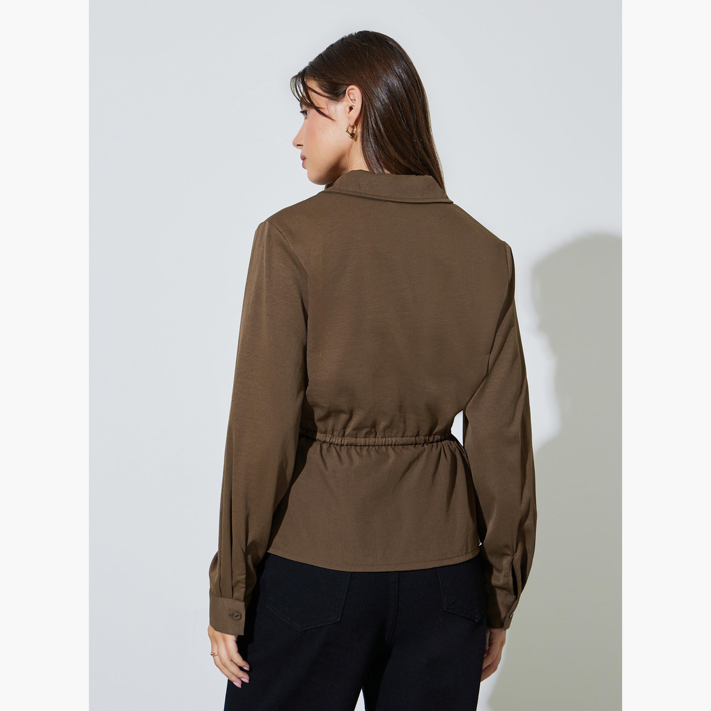بلوزة بأكمام طويلة ورباط خصر-women-clothing-shirtsandblouses-shirts-image-3