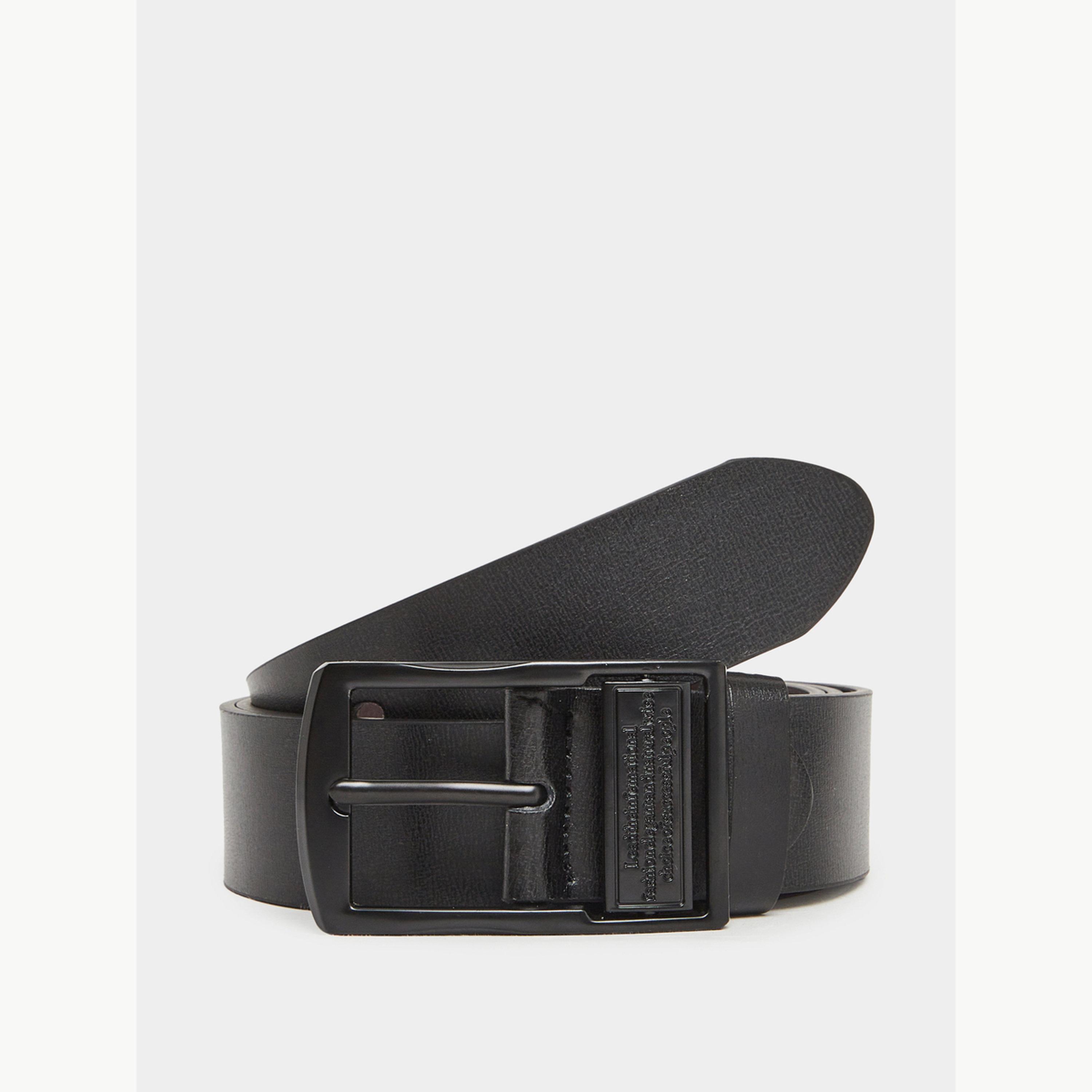 Styli Men Square Buckle Casual Belt-men-beltsandwallets-belts-image-1