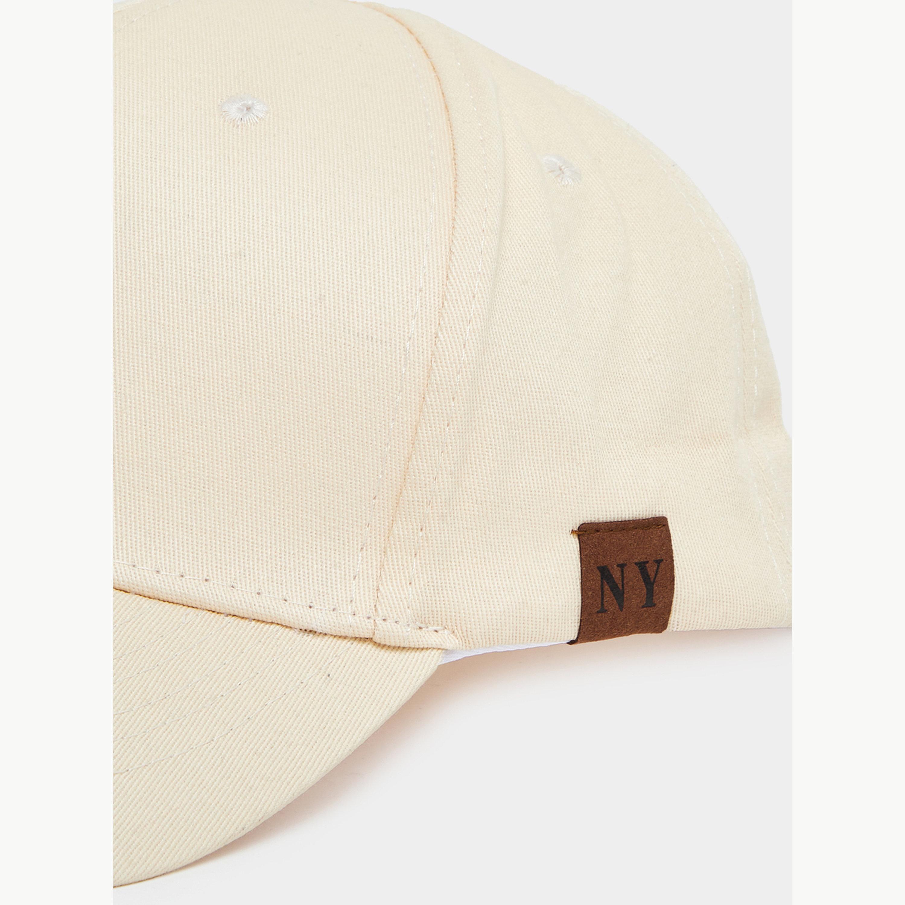 كاب بيسبول بتفاصيل شارة نيويورك-men-caps-image-3