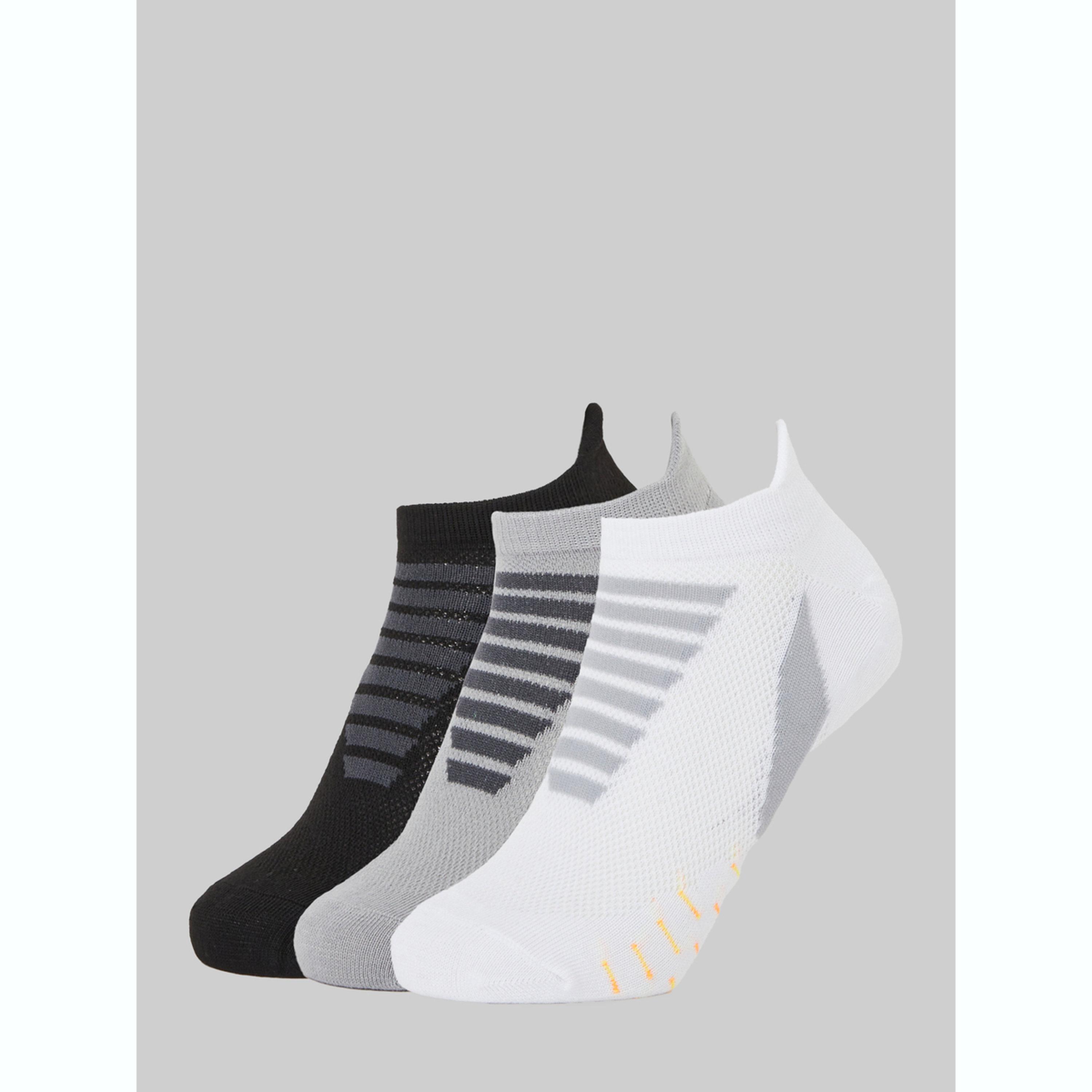 Styli Pack of 3- Striped Detail Ankle Socks-men-socks-image-1