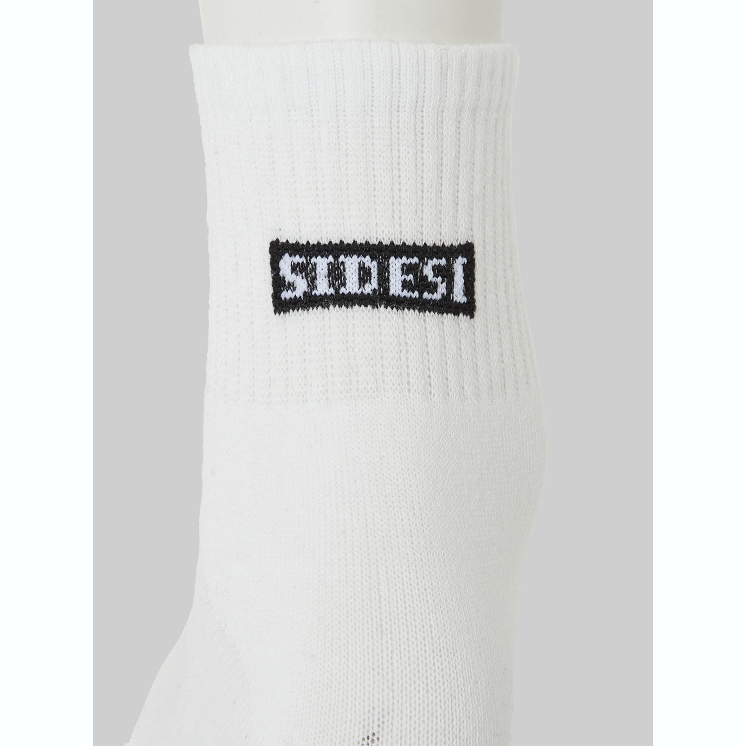 عبوة من 3 جوارب ربع طول بتفاصيل متباينة-men-socks-image-5