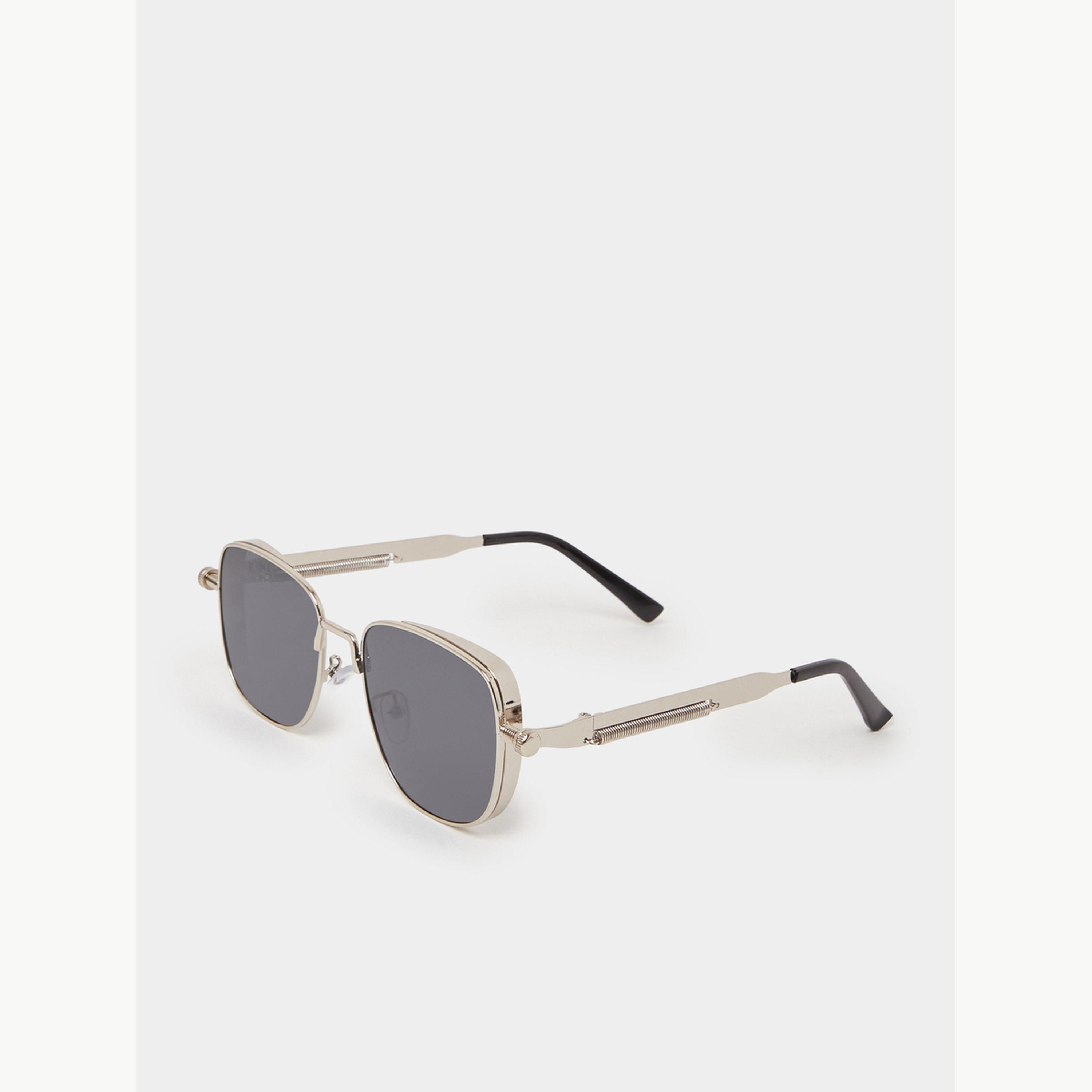 نظارة شمسية بإطار مربع ووسادات أنف-men-sunglasses-image-1