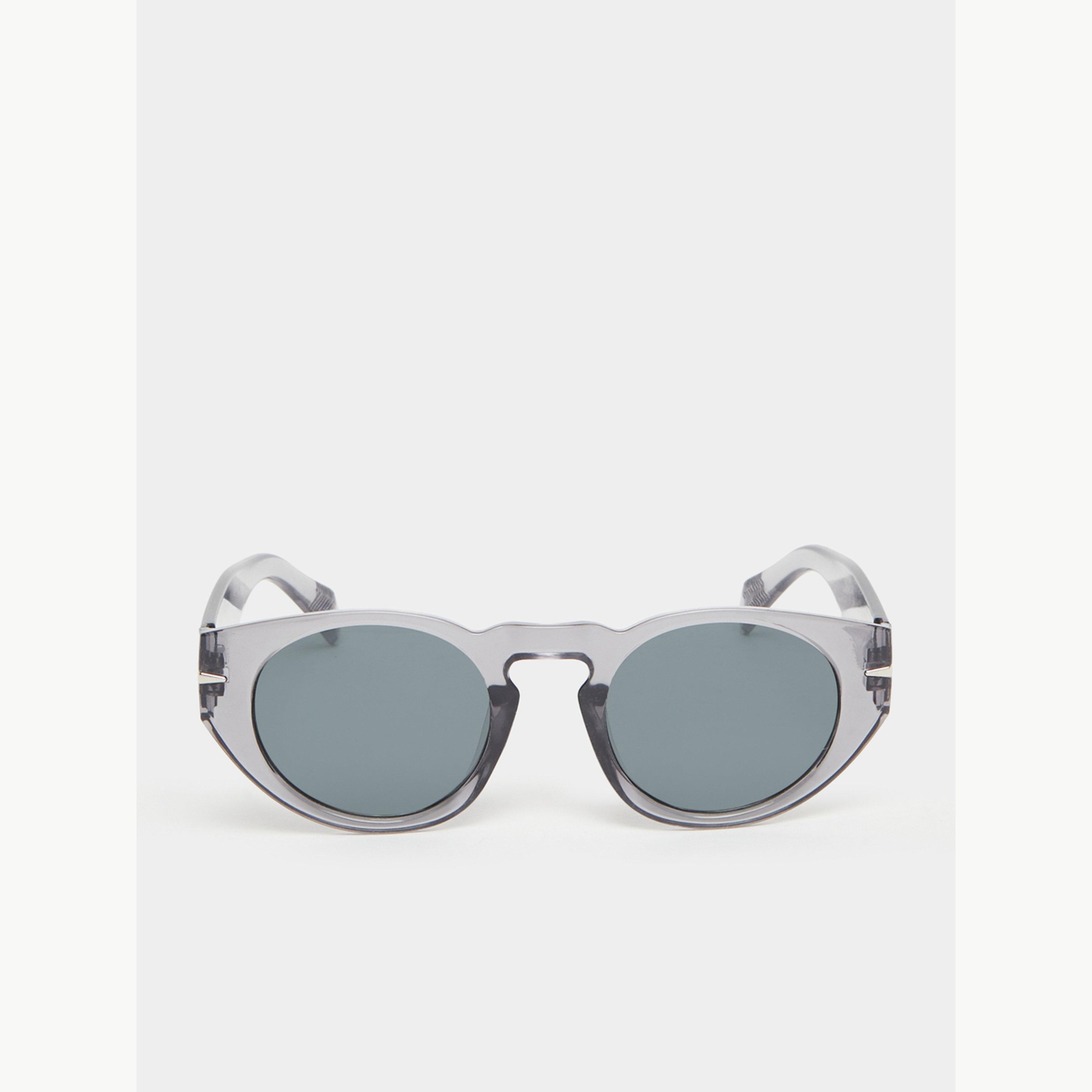 Styli Solid Round Sunglasses-men-sunglasses-image-3
