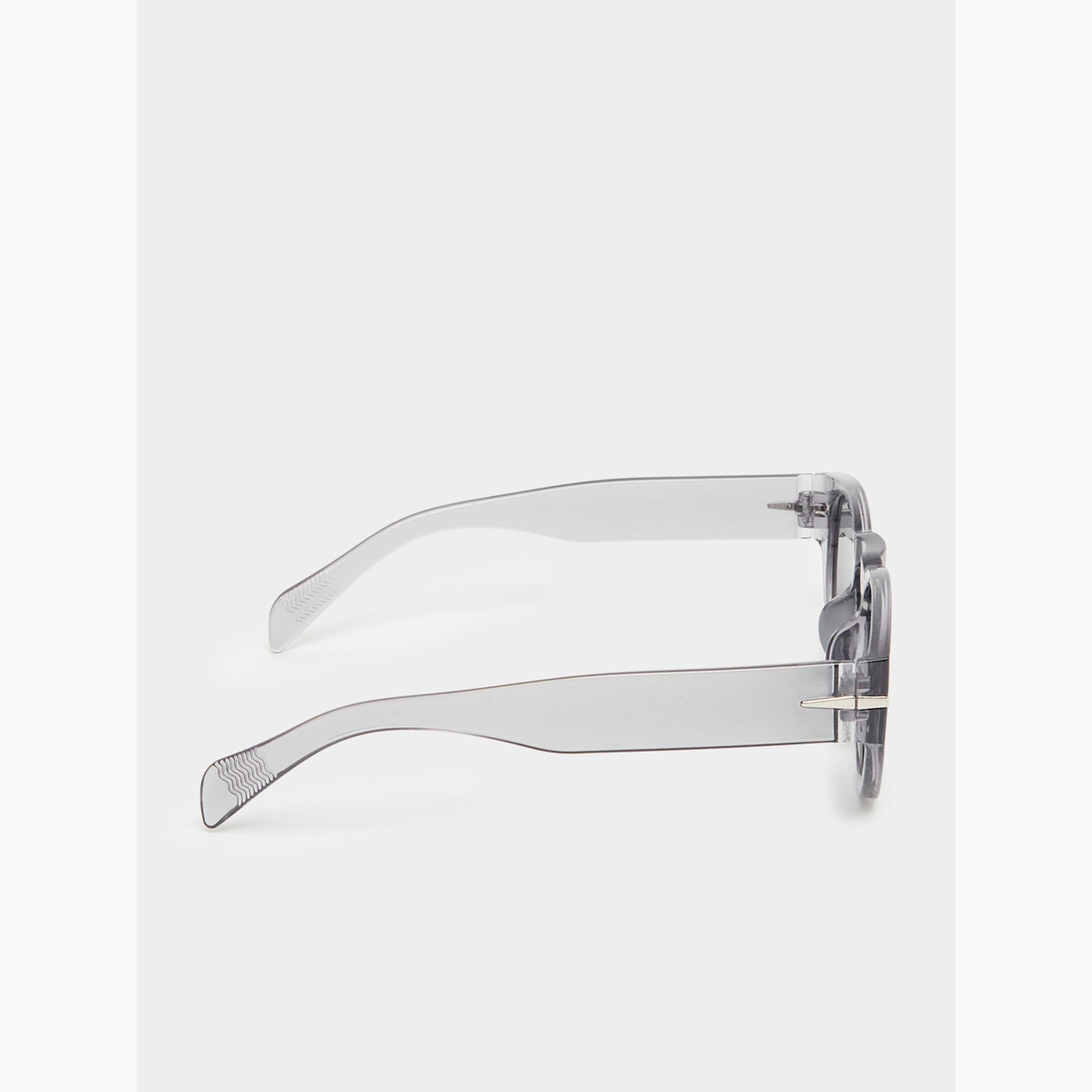 Styli Solid Round Sunglasses-men-sunglasses-image-4