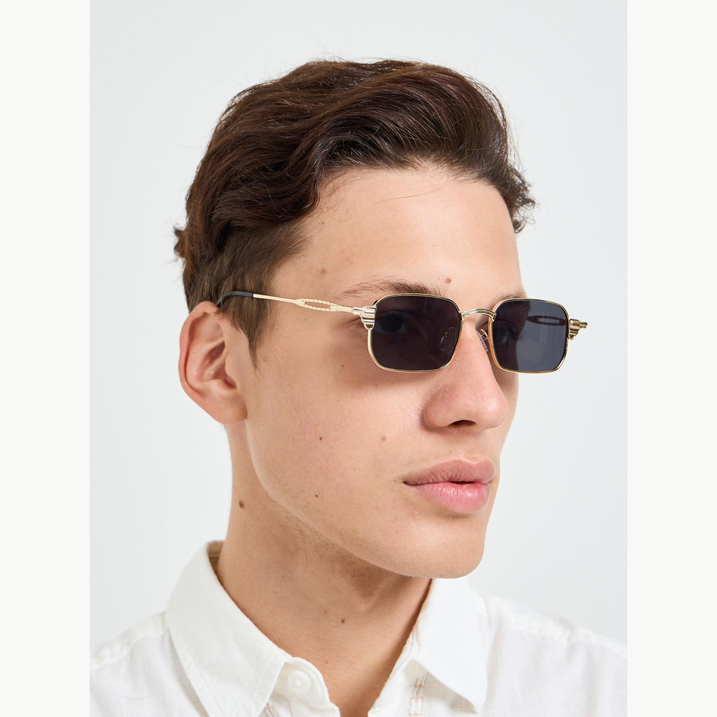 نظارة شمسية بإطار مربع ووسادات أنف-men-sunglasses-image-2