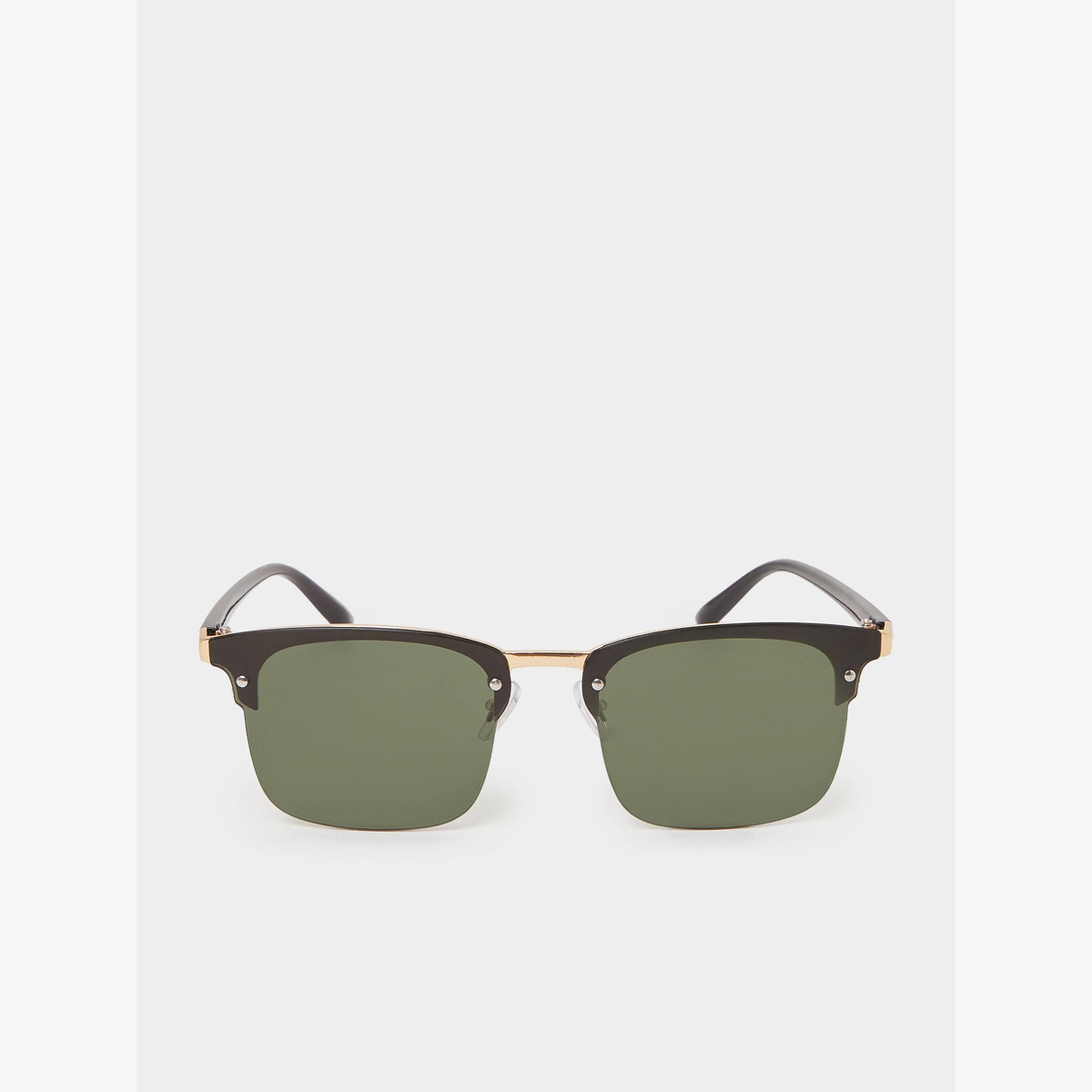 نظارة شمسية بإطار مربع ووسادات أنف-men-sunglasses-image-3