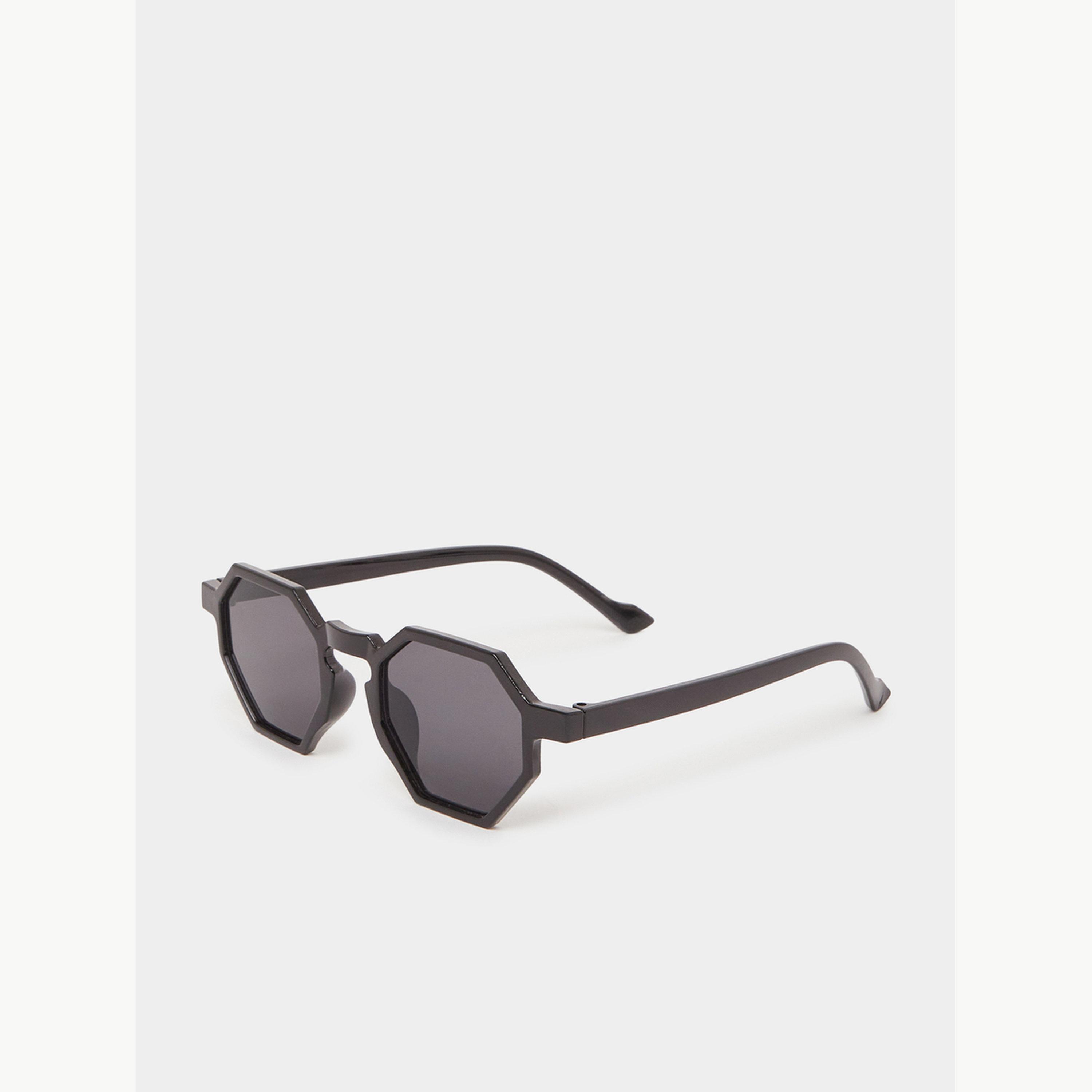 نظارة شمسية بإطار هندسي-men-sunglasses-image-1