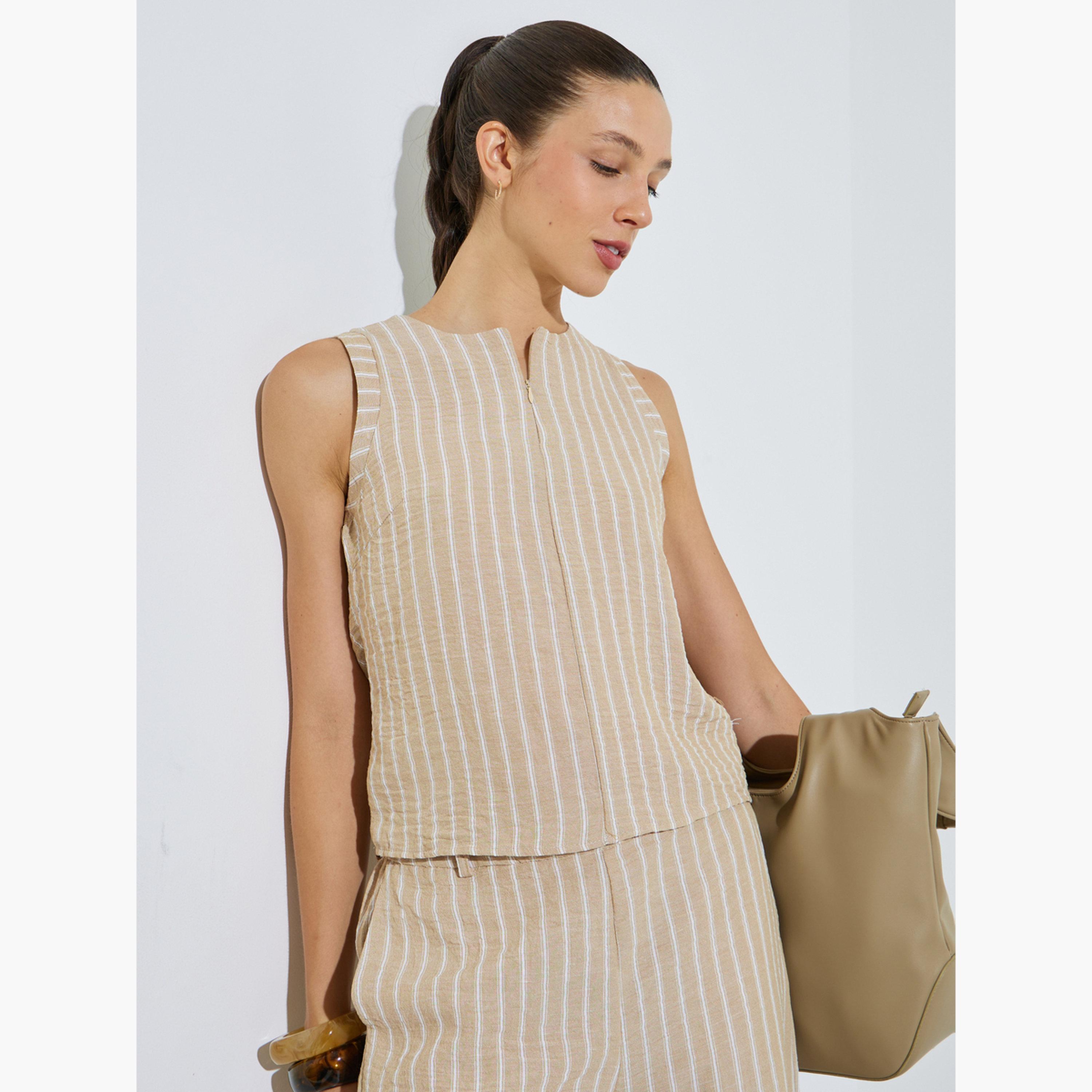 بلوزة بلا أكمام ومخططة-women-clothing-shirtsandblouses-blouses-image-3