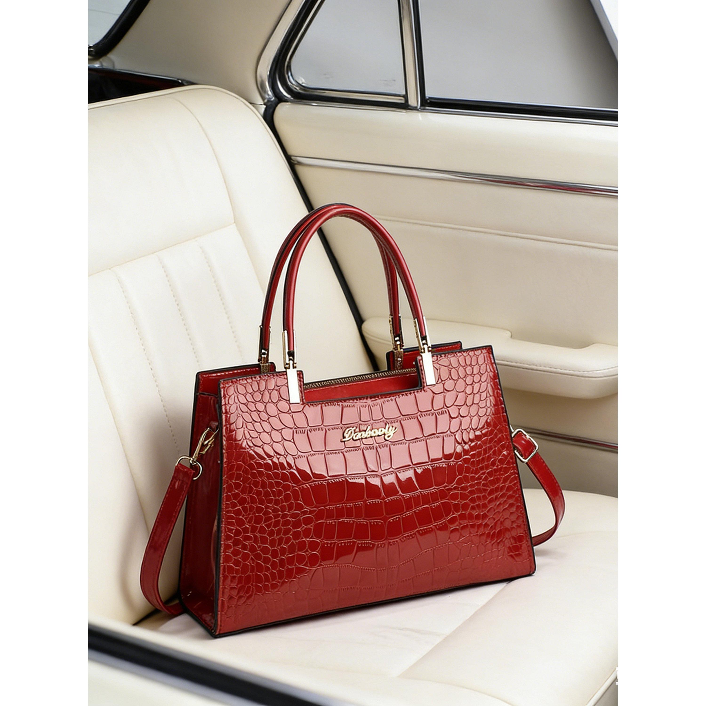 شنطة يد بنمط جلد التمساح-women-bagsandwallets-handbags-image-5