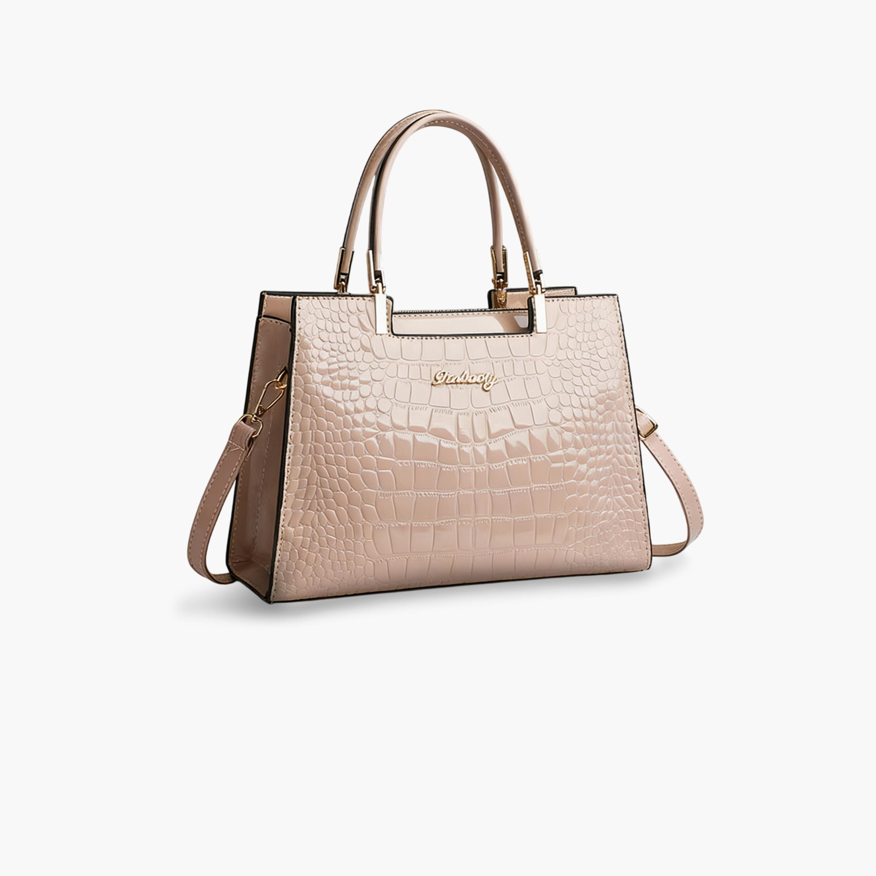 شنطة يد بنمط جلد التمساح-women-bagsandwallets-handbags-image-1