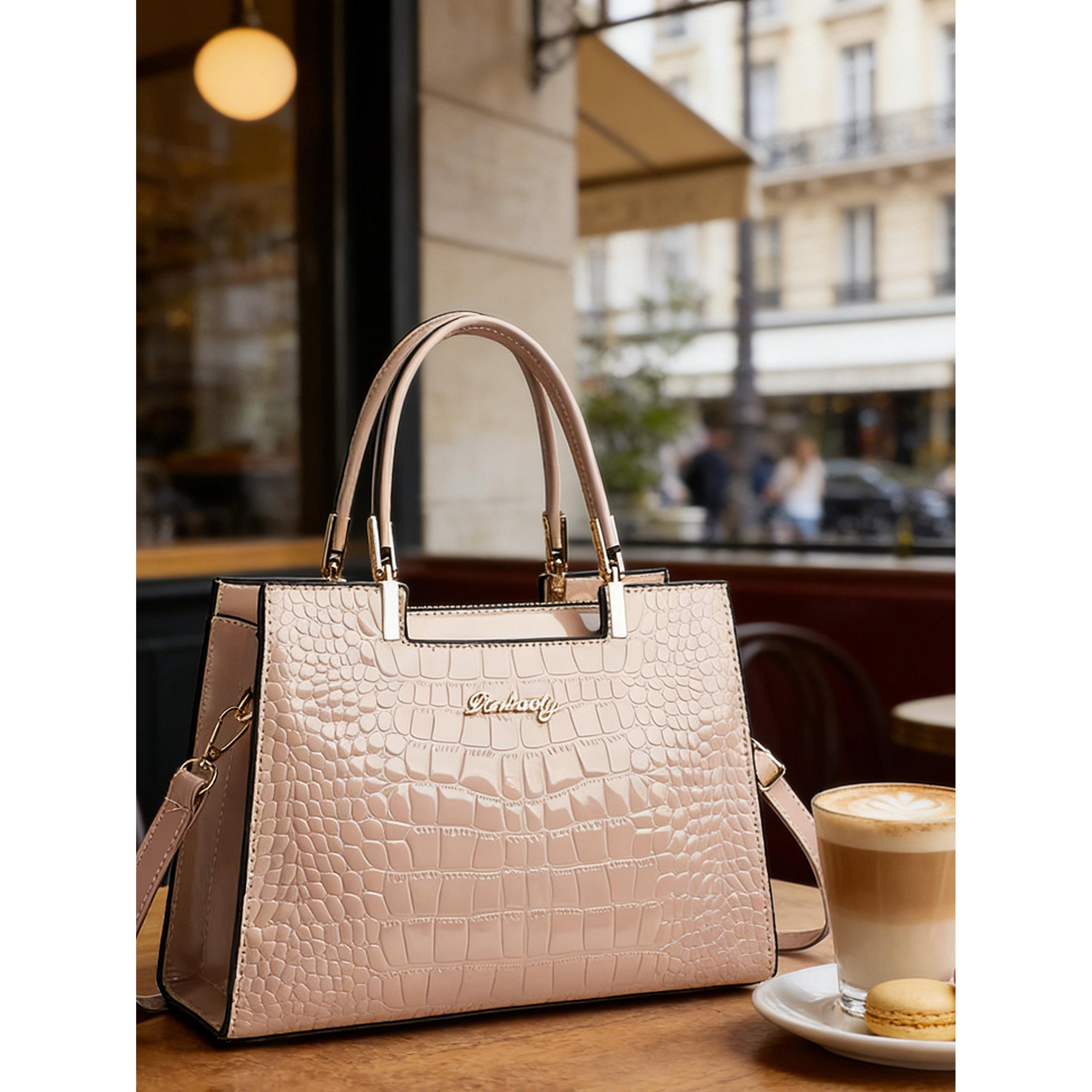 شنطة يد بنمط جلد التمساح-women-bagsandwallets-handbags-image-5