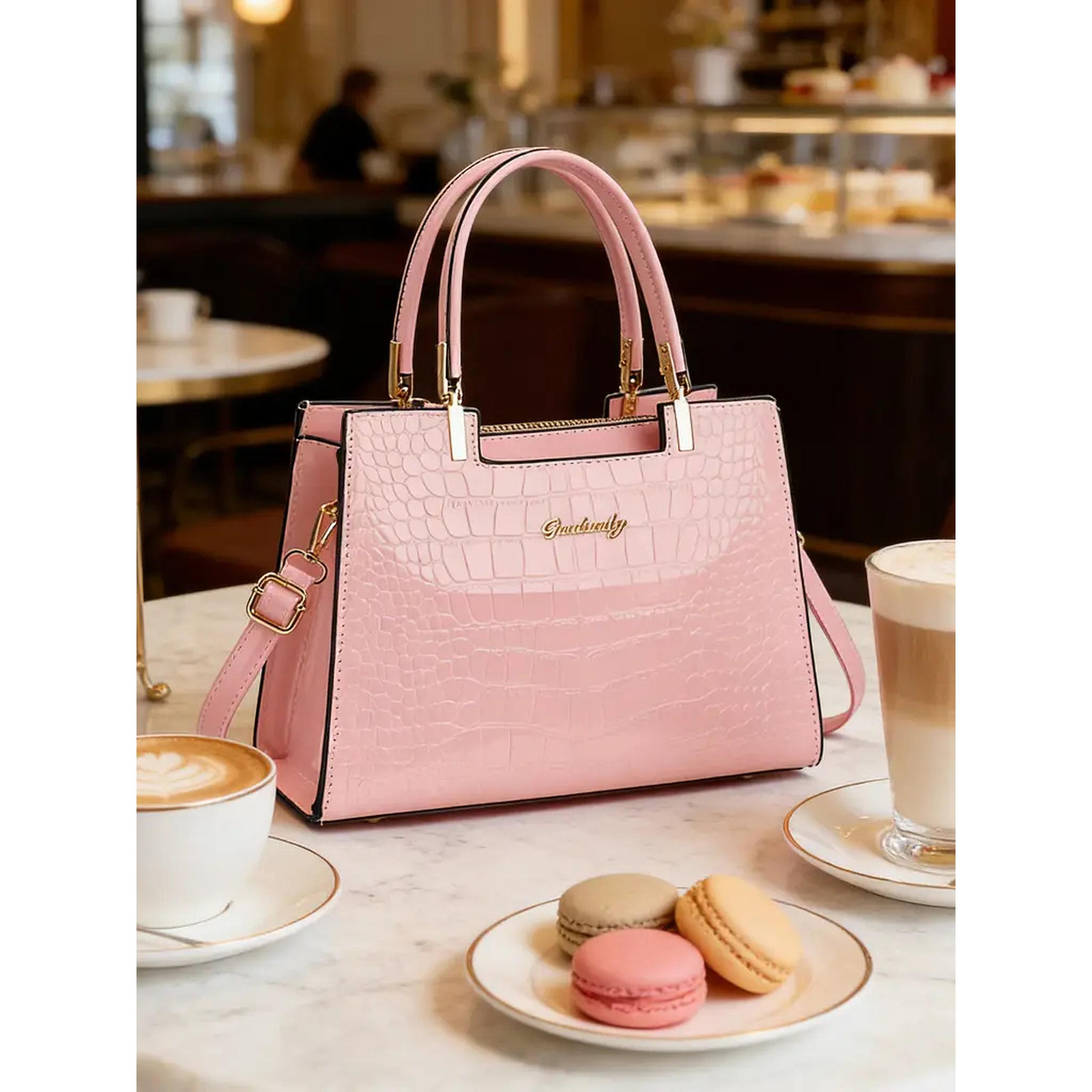 شنطة يد بنمط جلد التمساح-women-bagsandwallets-handbags-image-3