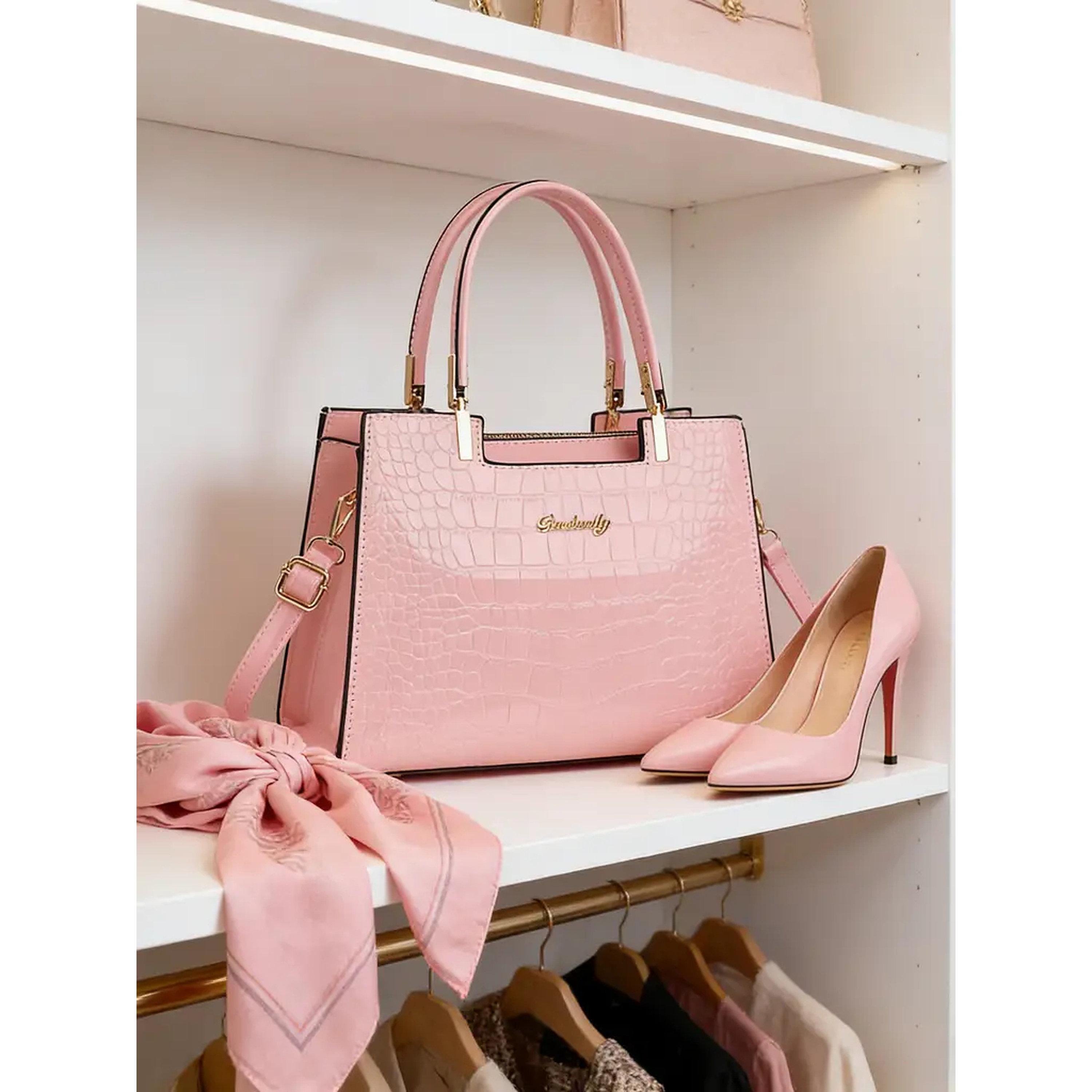شنطة يد بنمط جلد التمساح-women-bagsandwallets-handbags-image-4