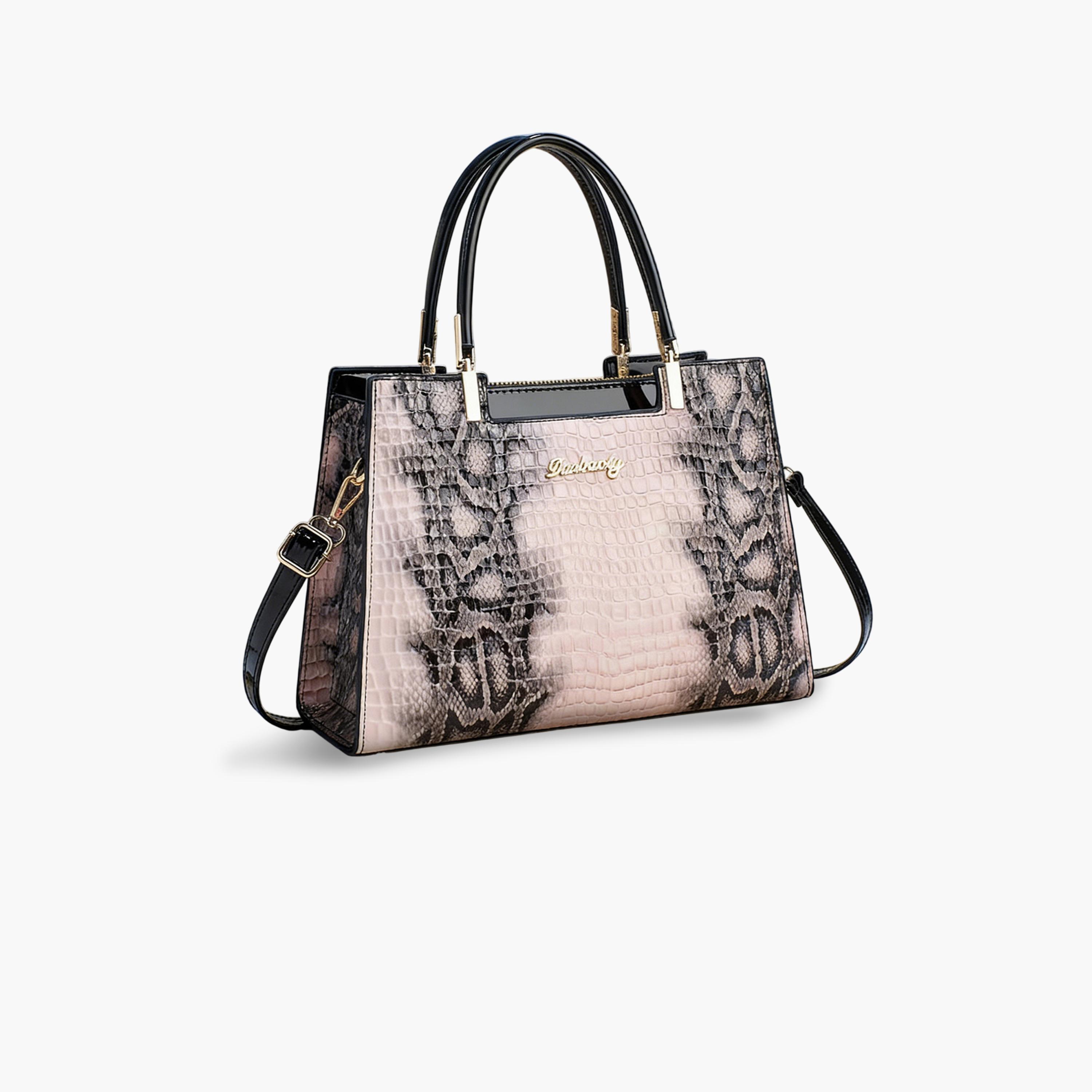شنطة كتف بنمط جلد الثعبان-women-bagsandwallets-handbags-image-1