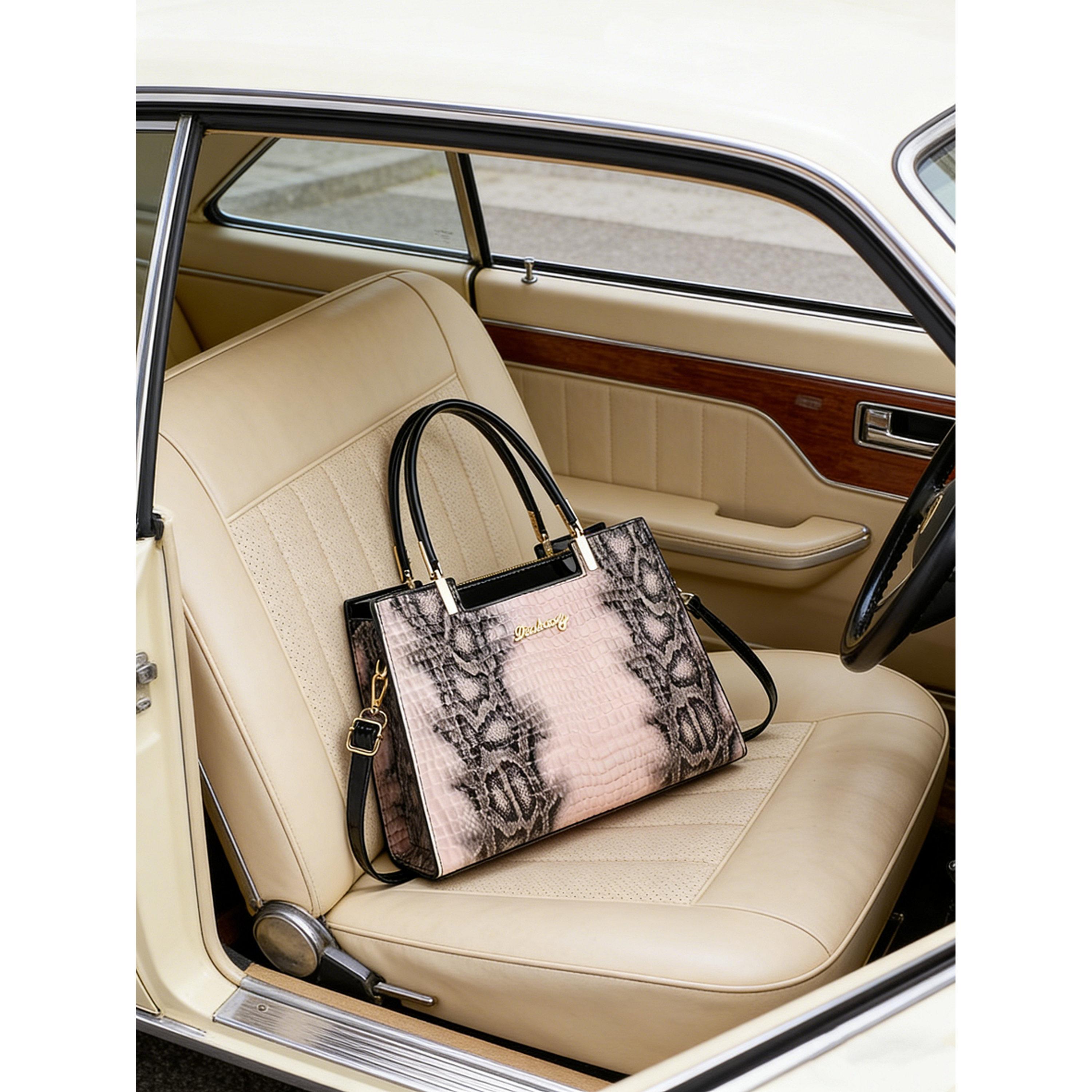 شنطة كتف بنمط جلد الثعبان-women-bagsandwallets-handbags-image-2